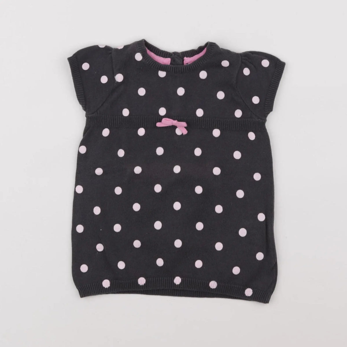 Vertbaudet - robe gris - 3 mois