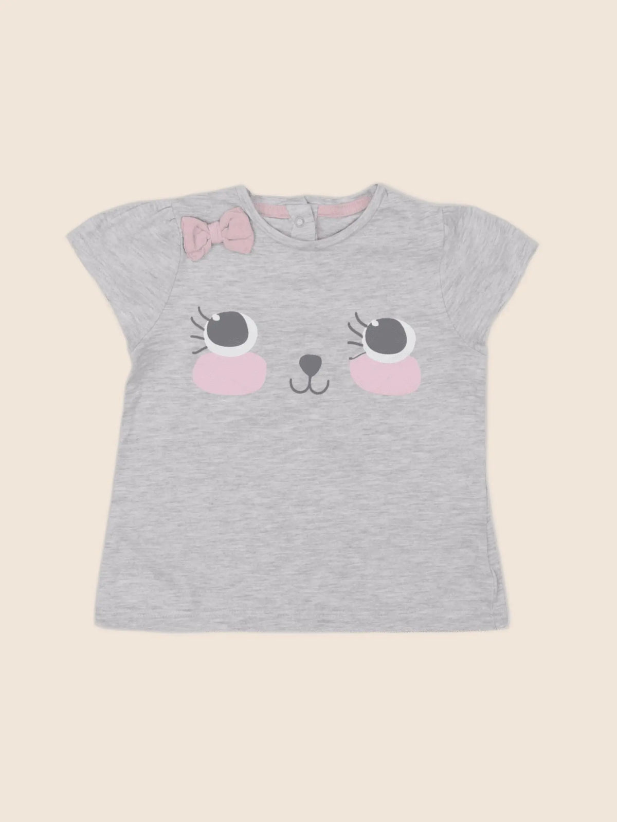 Vertbaudet - tee-shirt gris - 18 mois