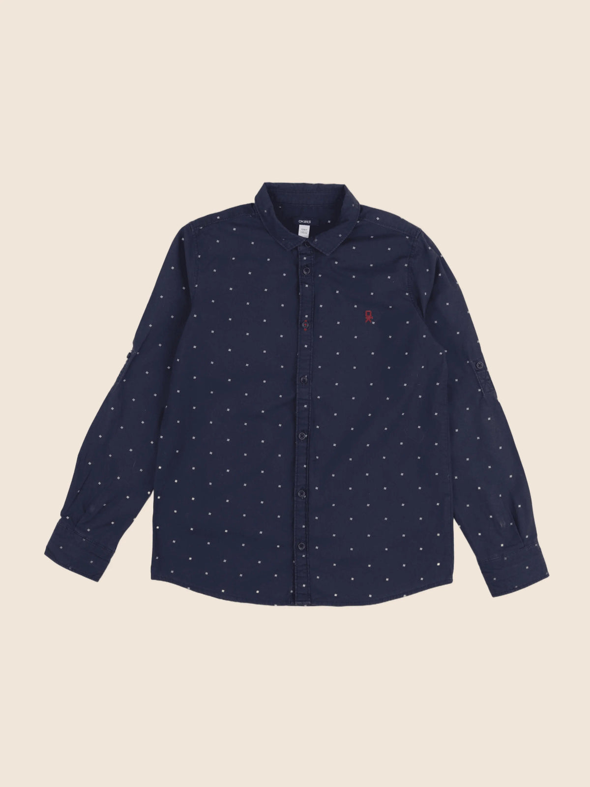 Okaidi - chemise bleu - 12 ans