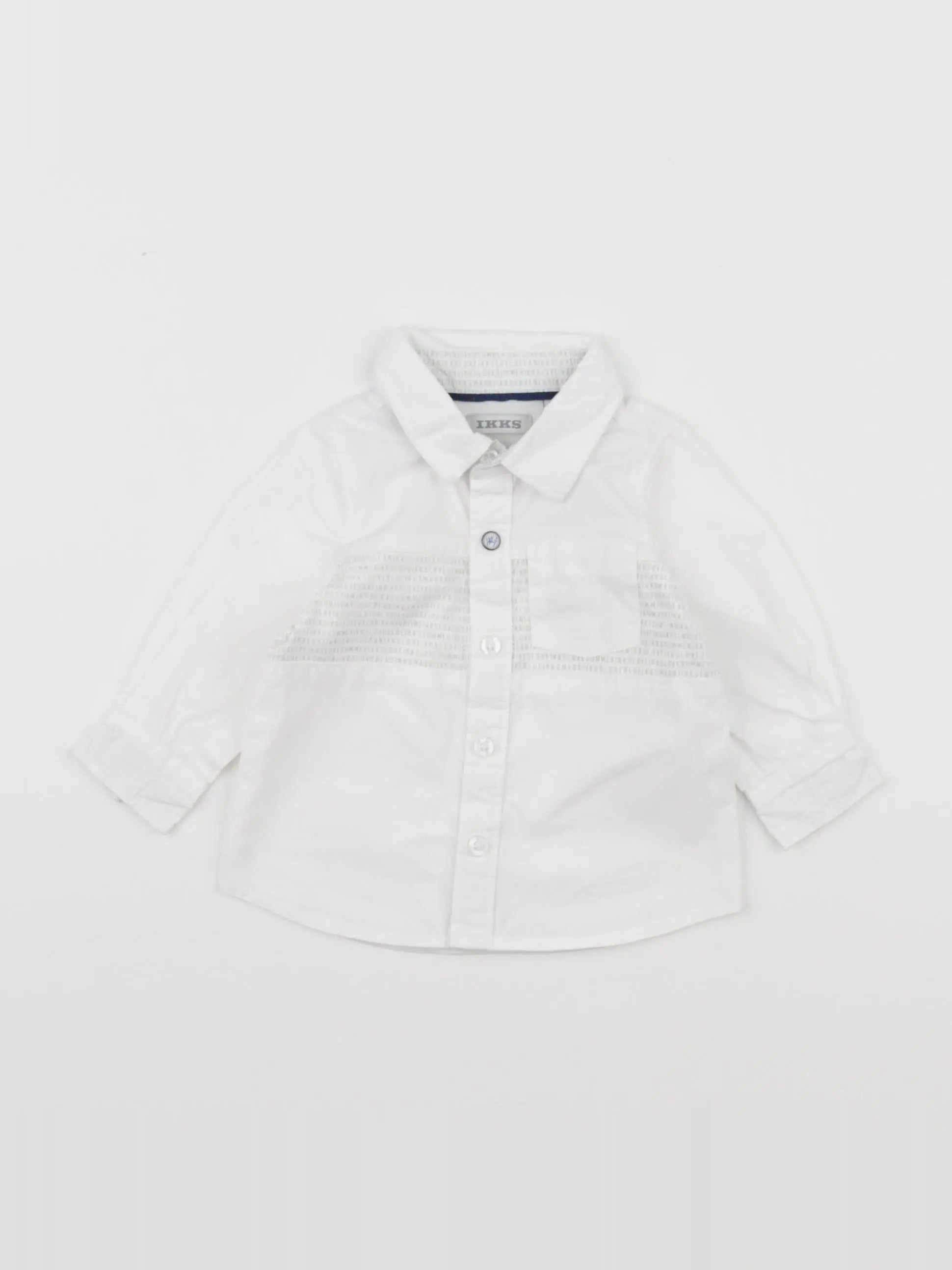 IKKS - chemise blanc - 3 mois