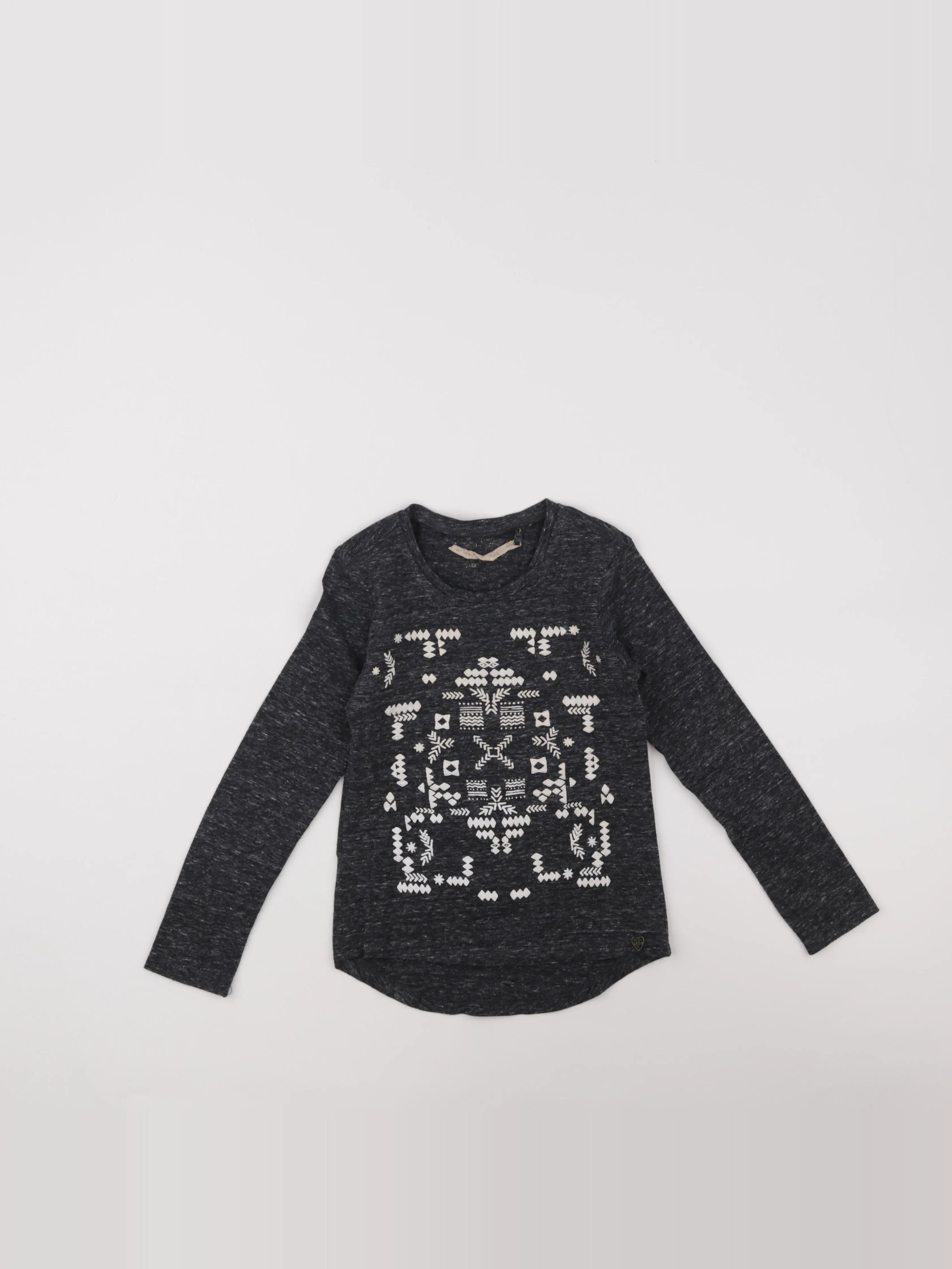 IKKS - tee-shirt gris - 6 ans