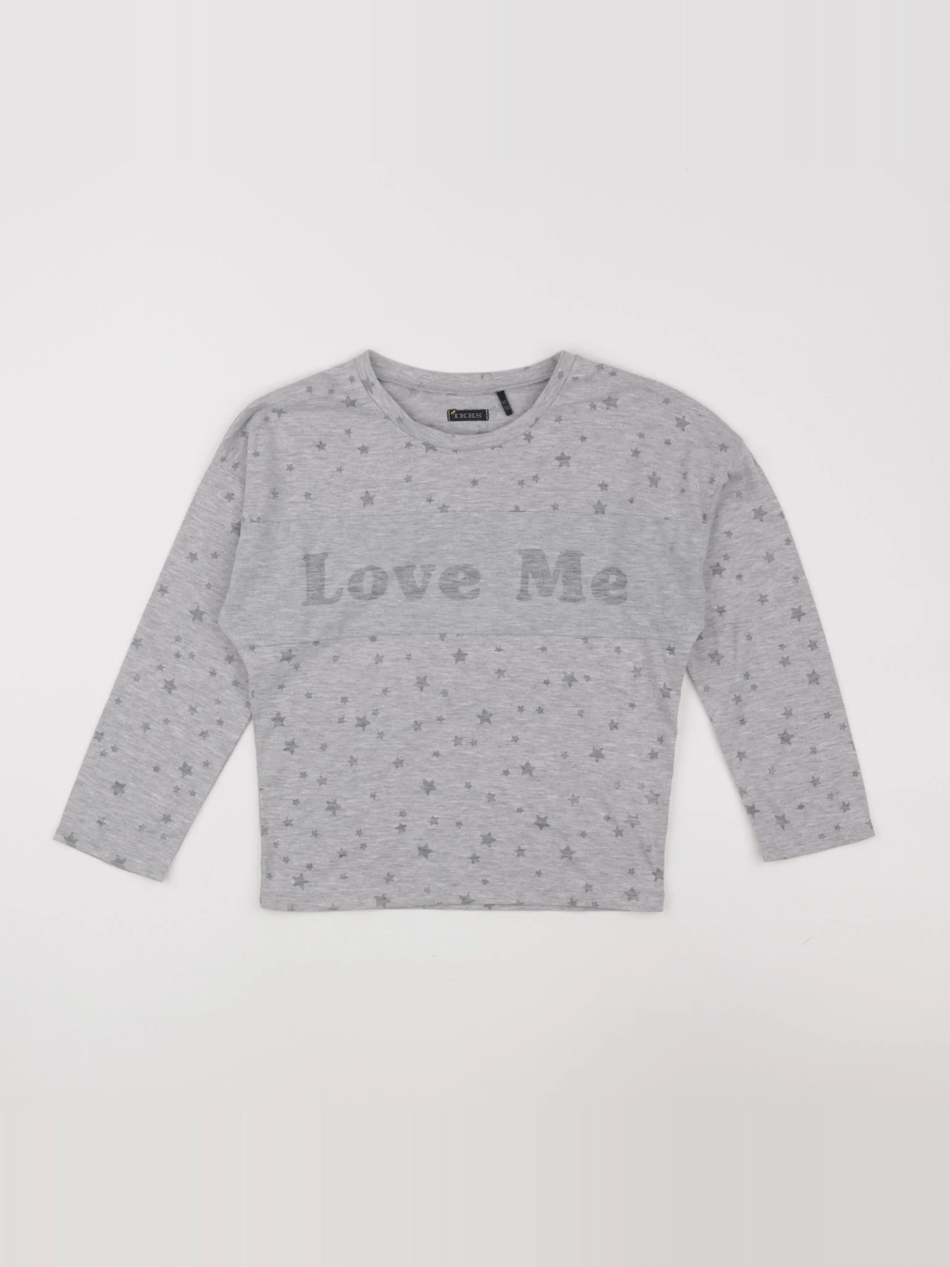 IKKS - tee-shirt gris - 6 ans