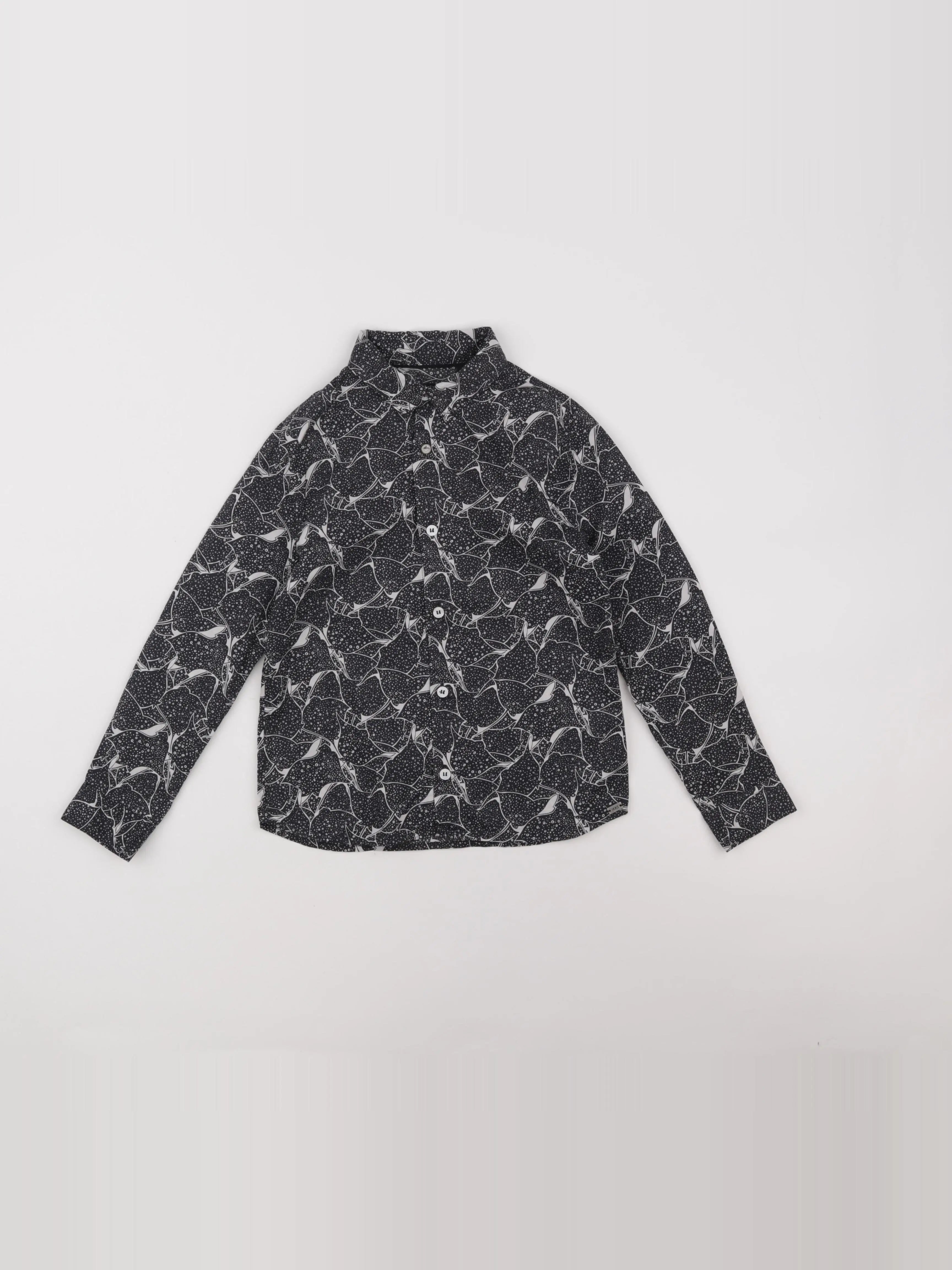 IKKS - chemise noir - 6 ans