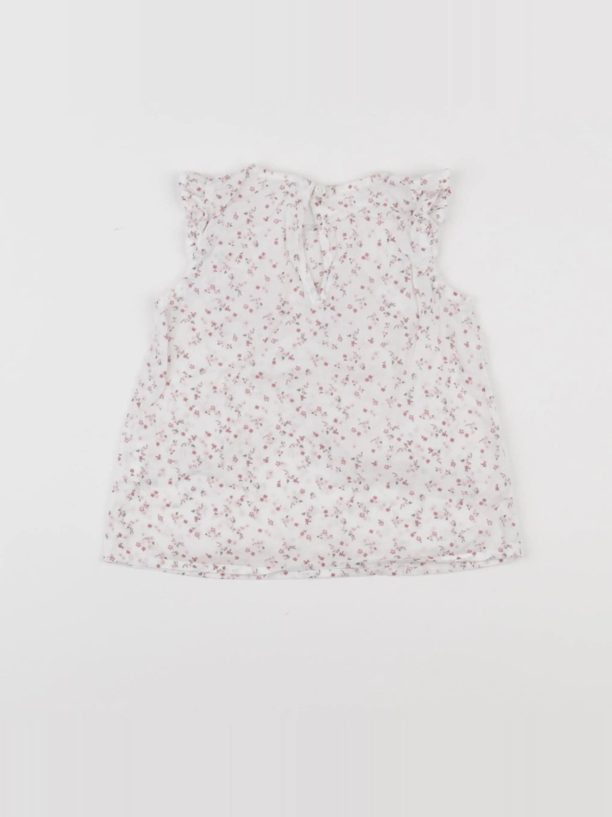 H&M - blouse blanc - 9/12 mois