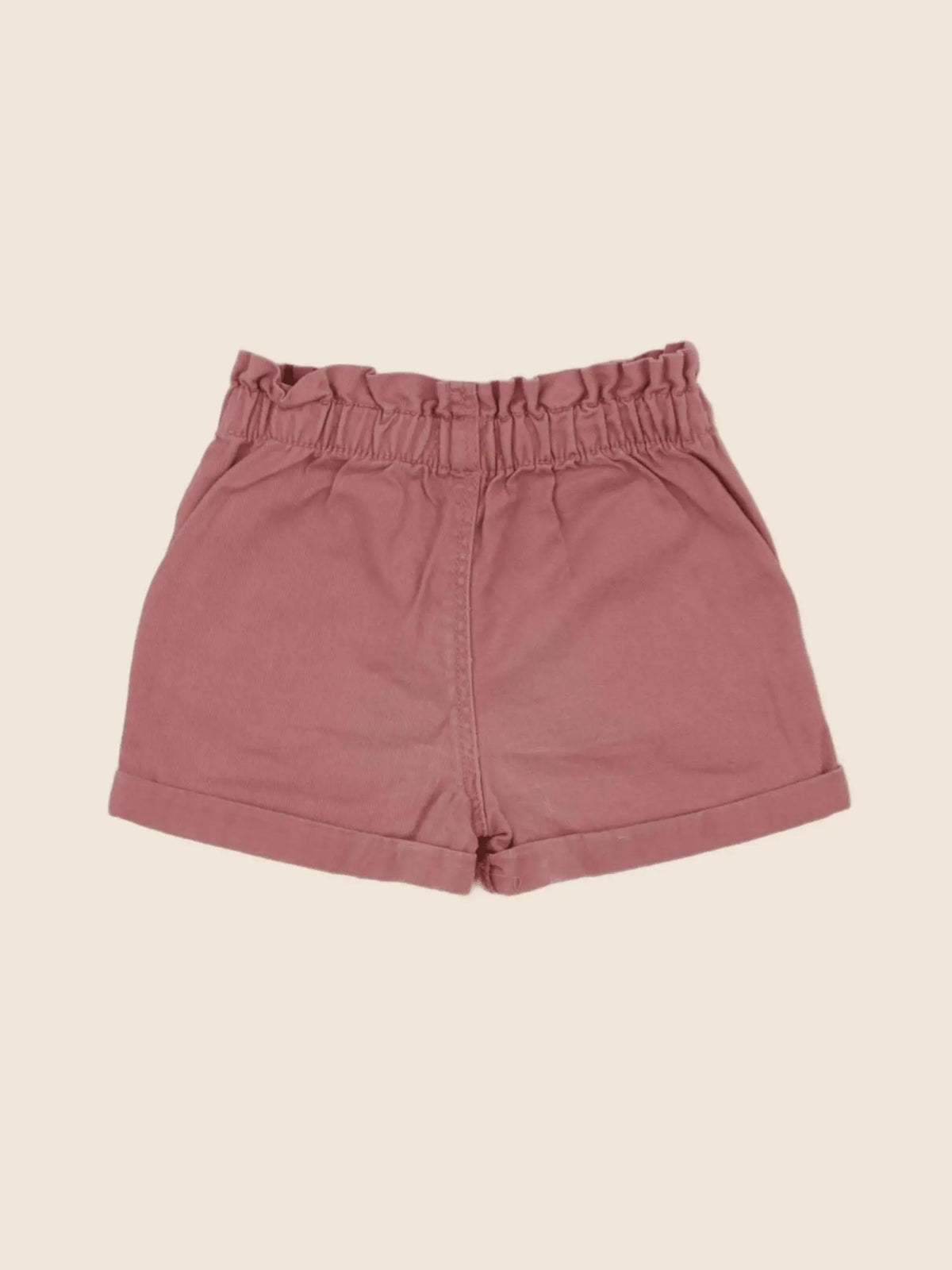 Vertbaudet - short rouge - 12 mois
