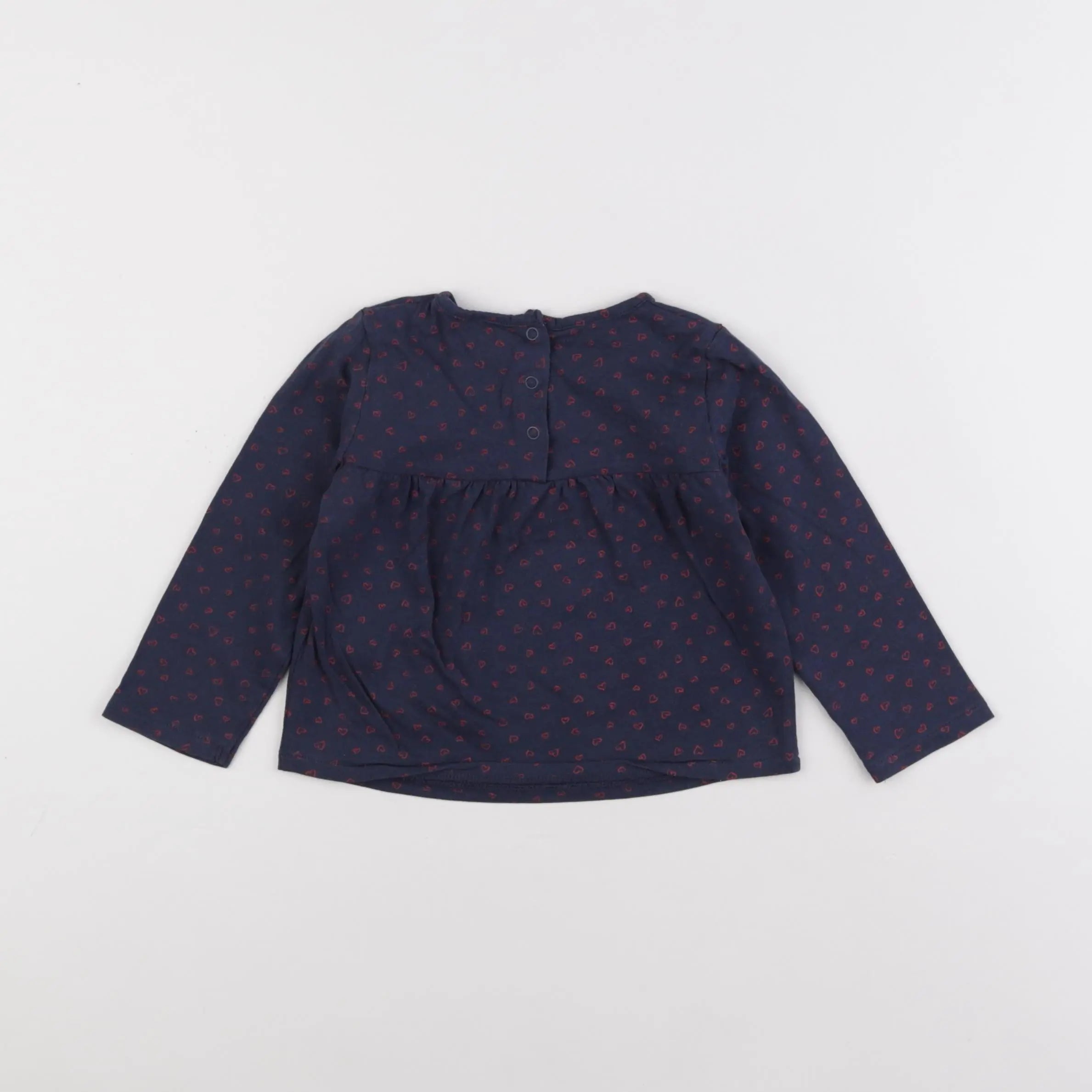 Vertbaudet - tee-shirt bleu - 18 mois