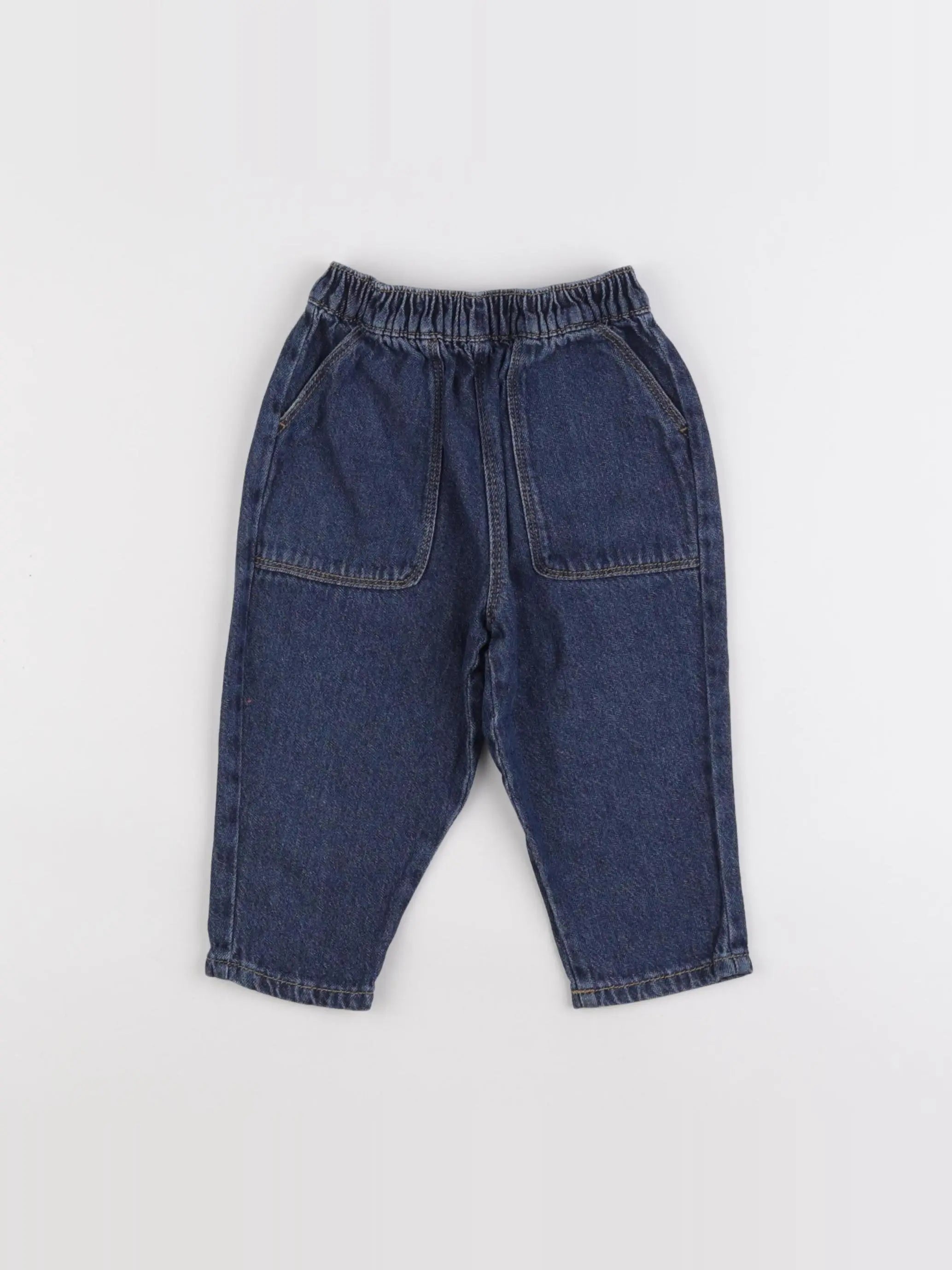 Vertbaudet - jean bleu - 12 mois