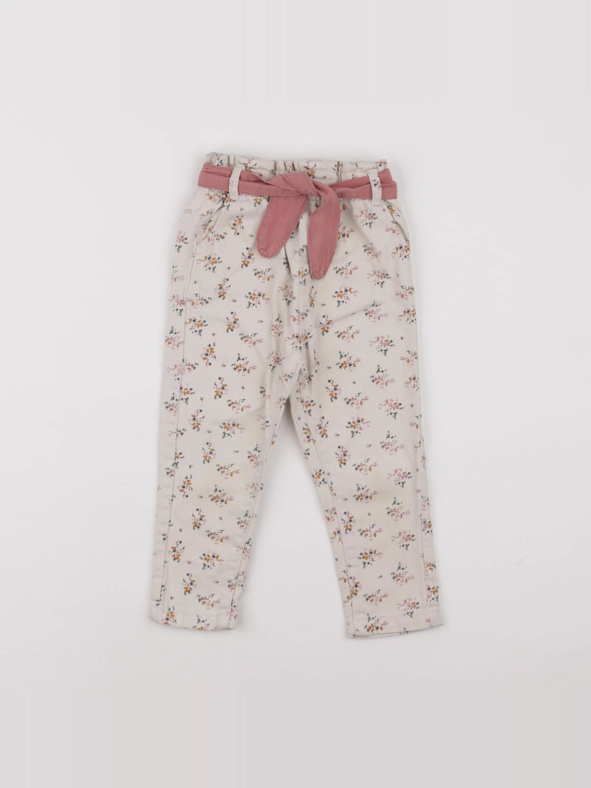 Vertbaudet - jean beige - 24 mois