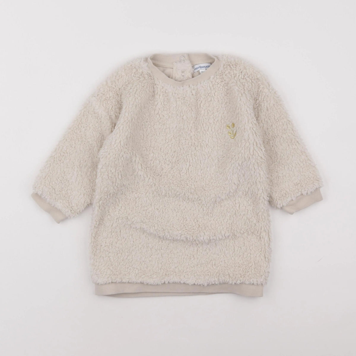 Vertbaudet - robe beige - 2 ans
