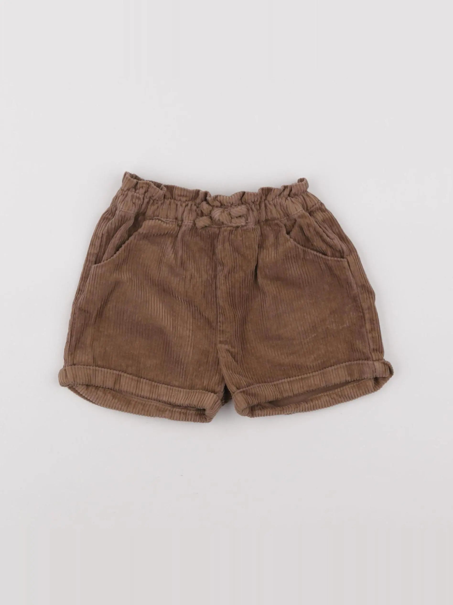 Vertbaudet - short marron - 36 mois