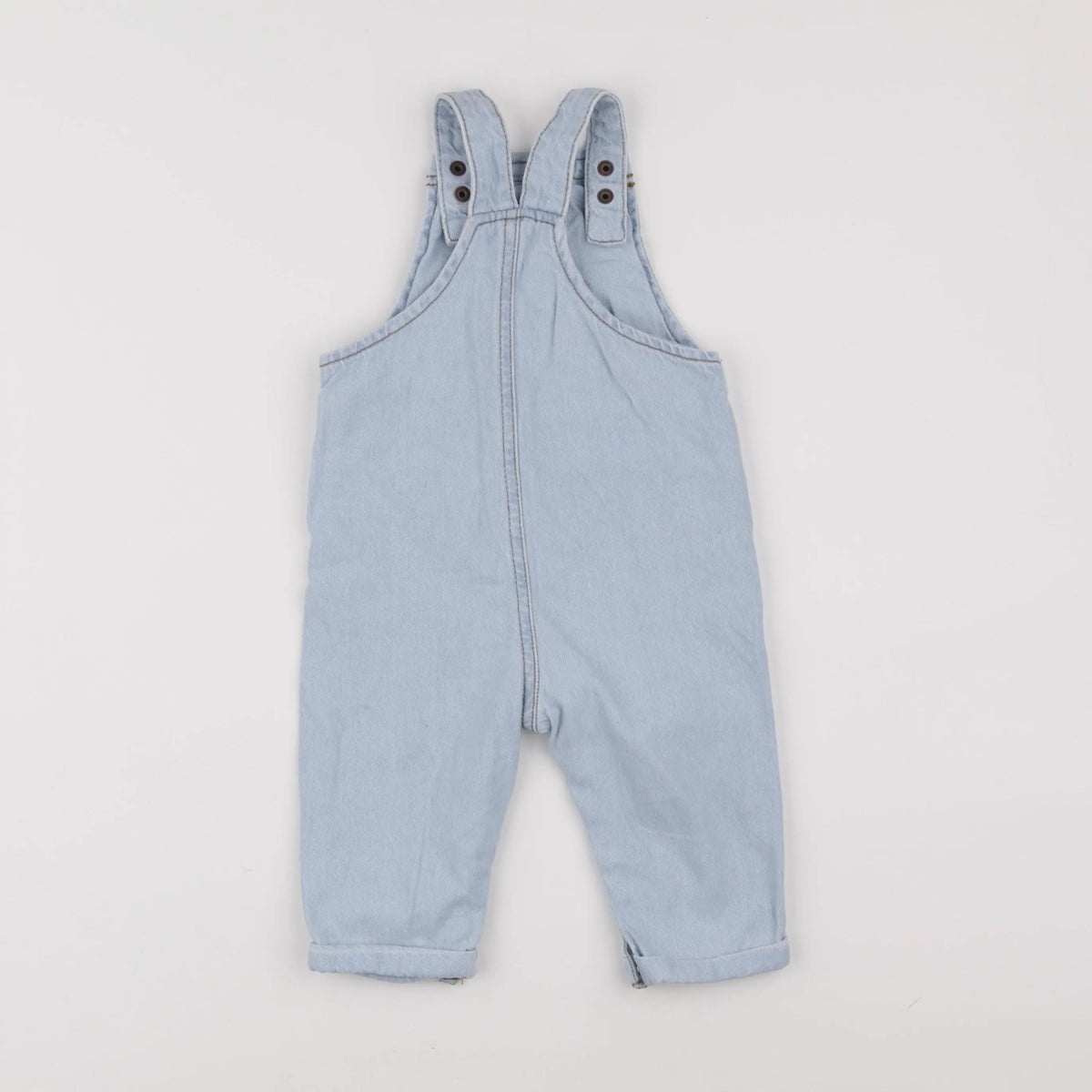 Vertbaudet - salopette bleu - 12 mois