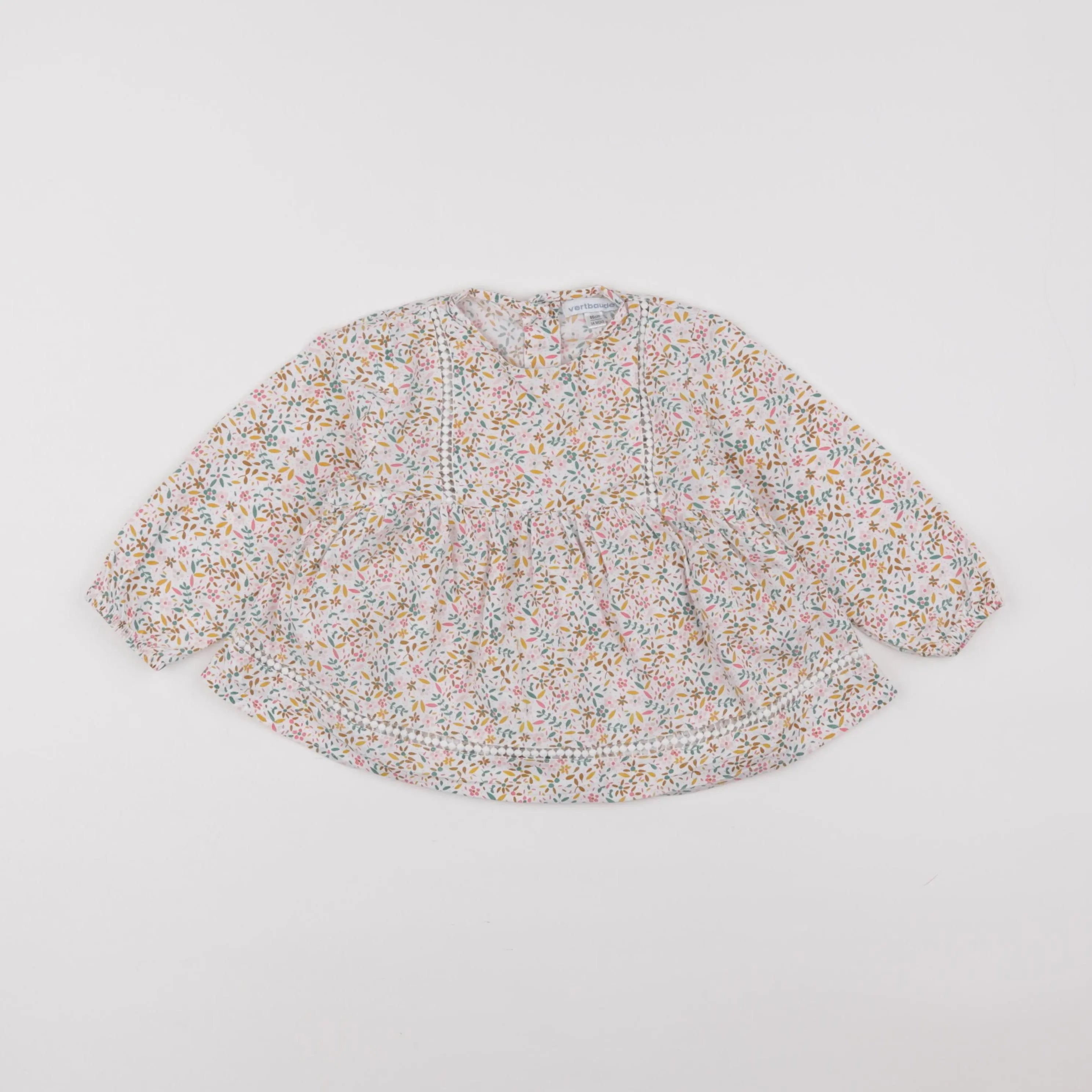 Vertbaudet - blouse multicolore - 2 ans