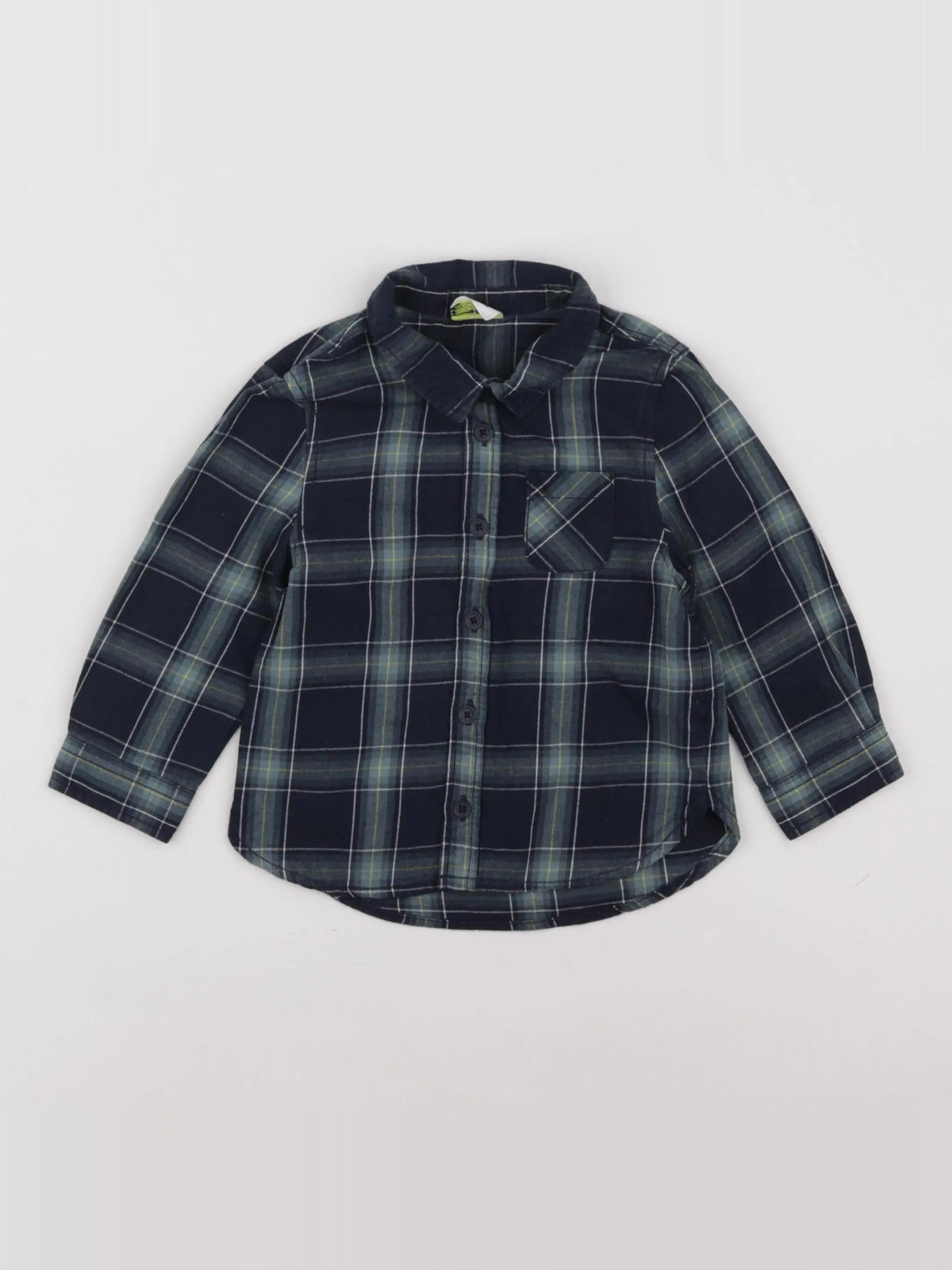 Tape à l'oeil - chemise bleu - 18 mois