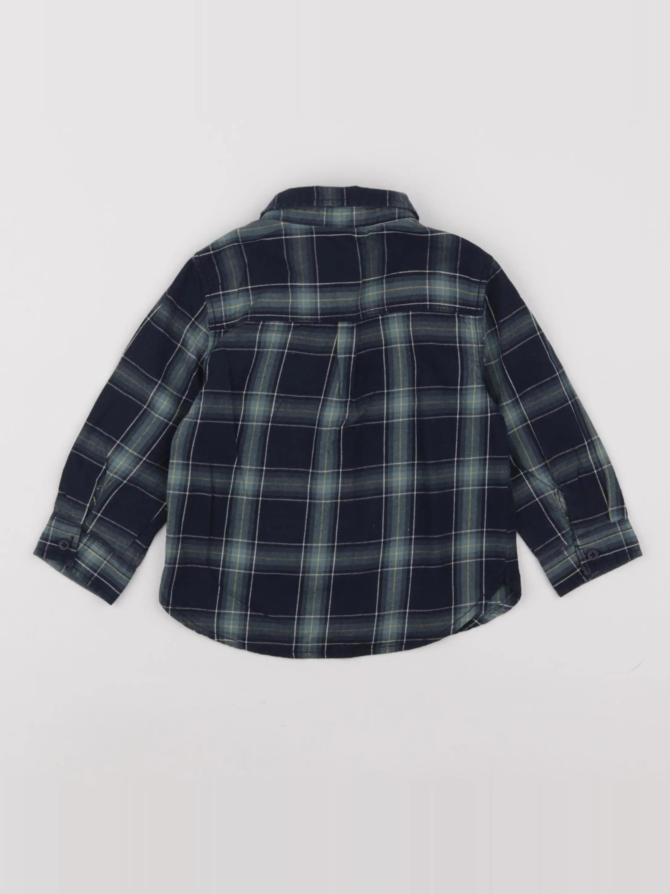 Tape à l'oeil - chemise bleu - 18 mois