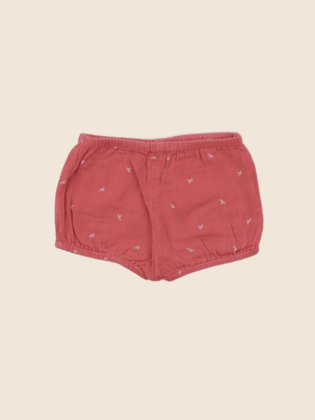 Vertbaudet - bloomer rouge - 6 mois