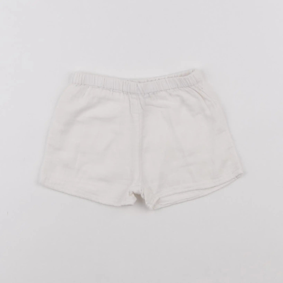 Vertbaudet - short blanc - 6 mois