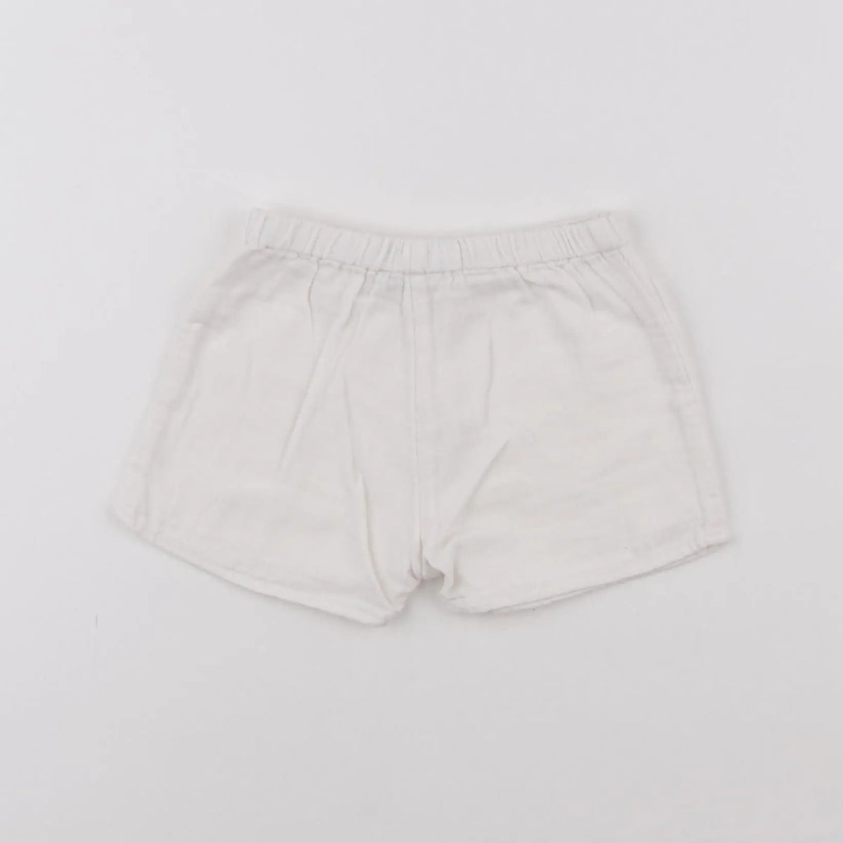 Vertbaudet - short blanc - 6 mois