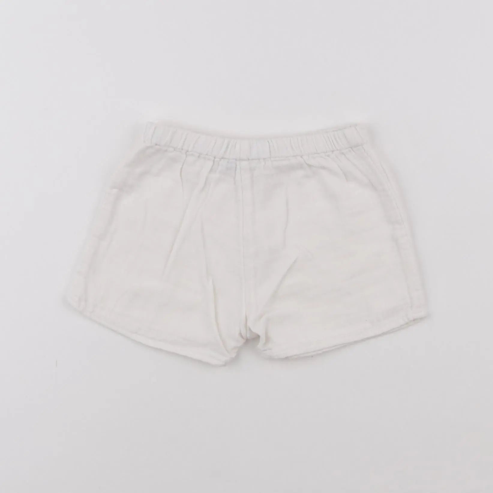Vertbaudet - short blanc - 6 mois