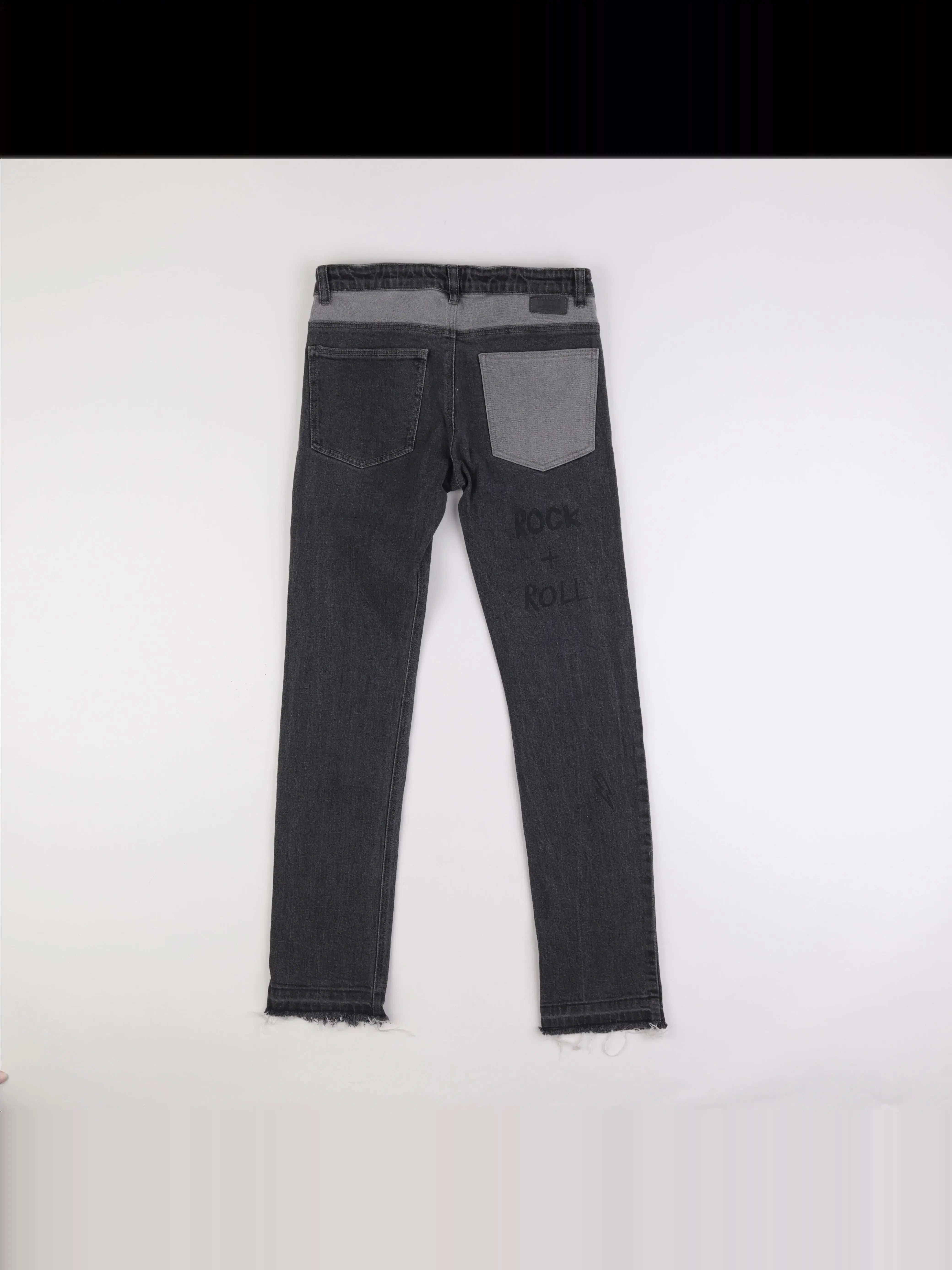 IKKS - jean gris - 12 ans