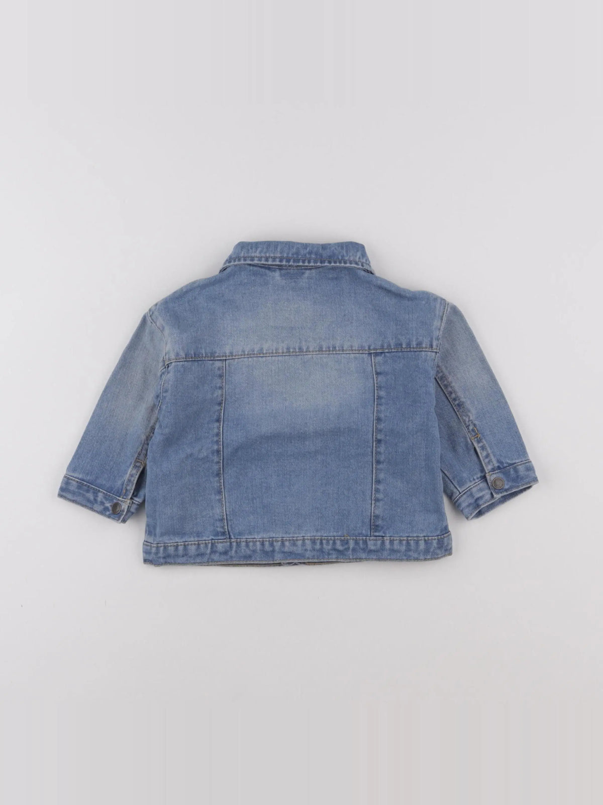 Vertbaudet - veste bleu - 12 mois