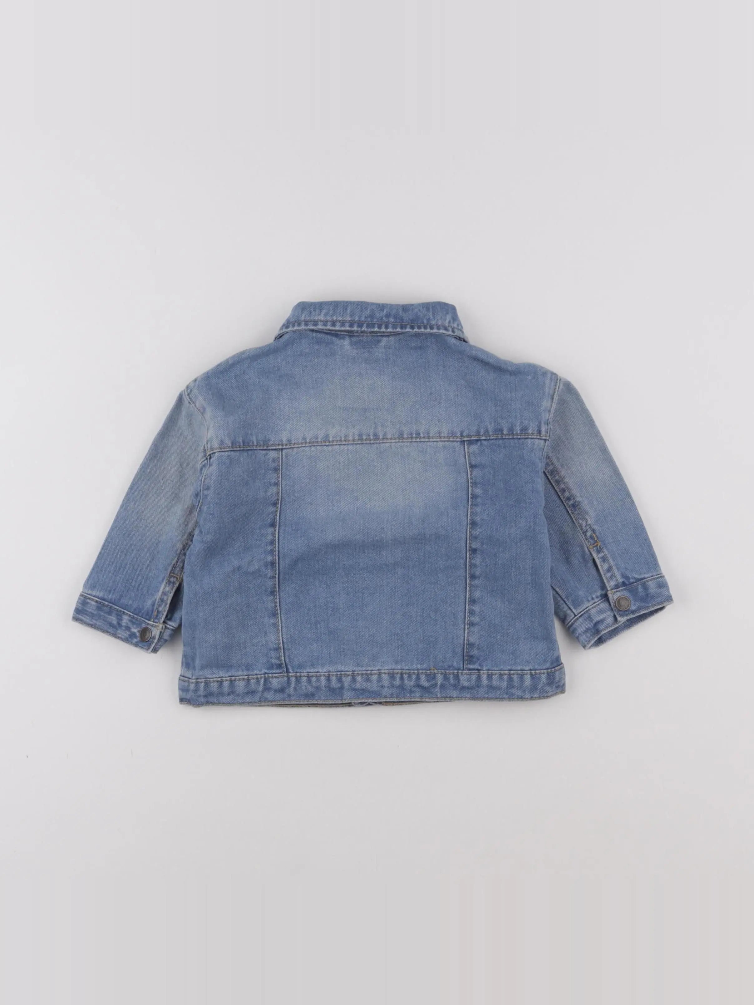 Vertbaudet - veste bleu - 12 mois