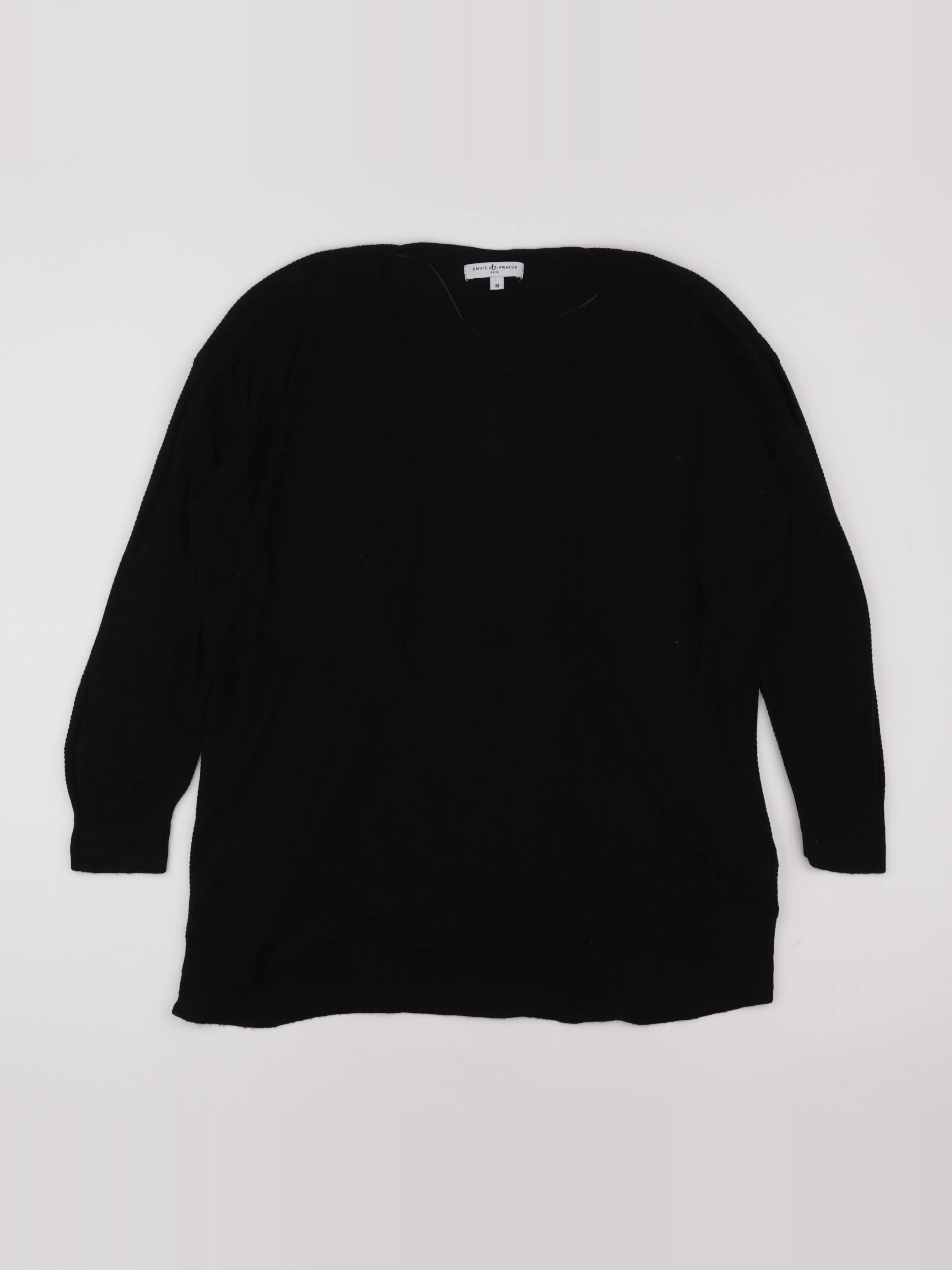 Envie de fraise - pull allaitement, grossesse noir - m