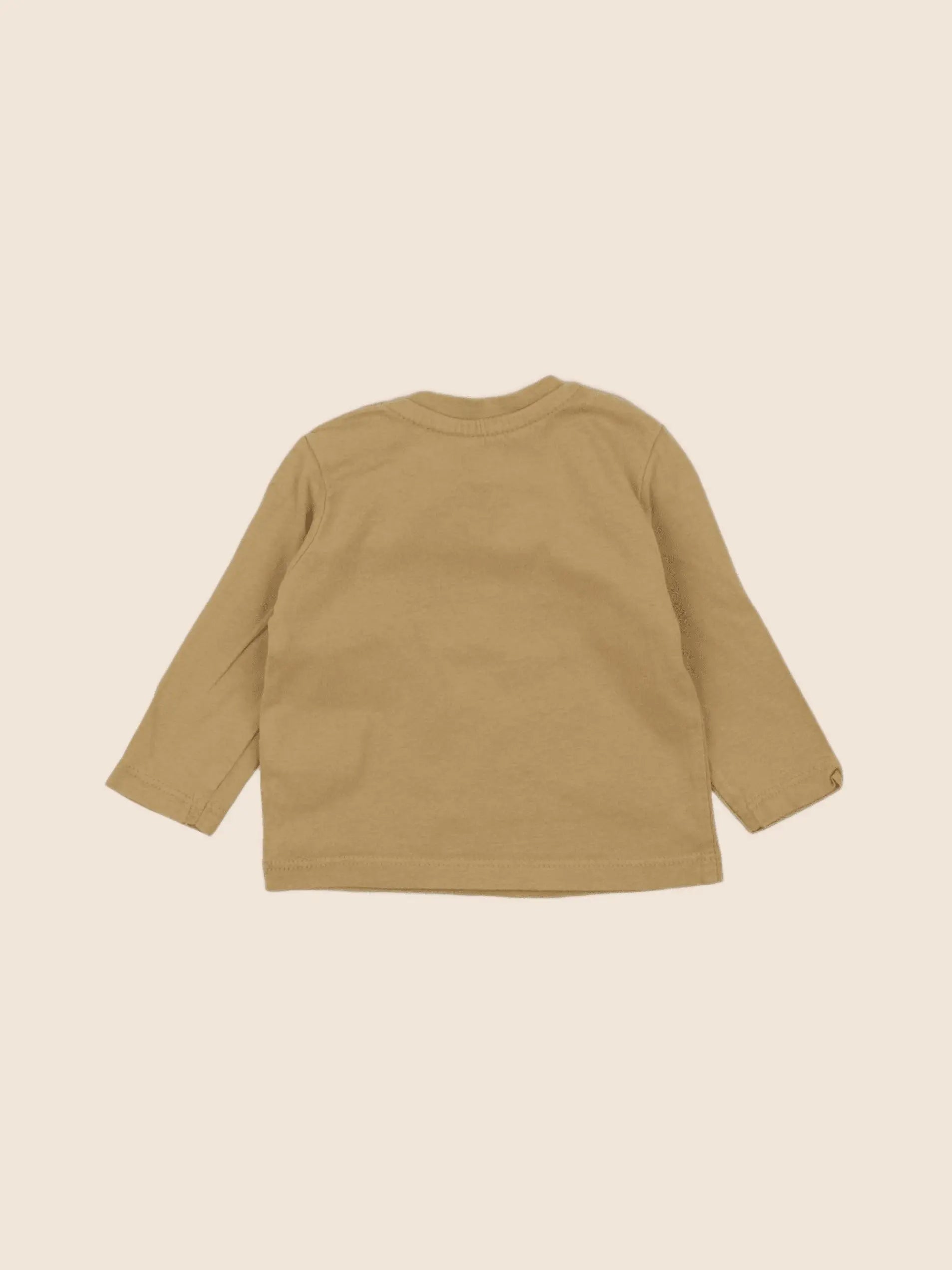Vertbaudet - tee-shirt jaune - 3 mois