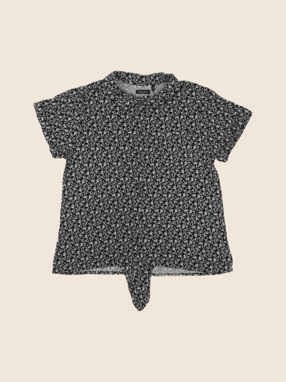 IKKS - chemise noir - 10 ans