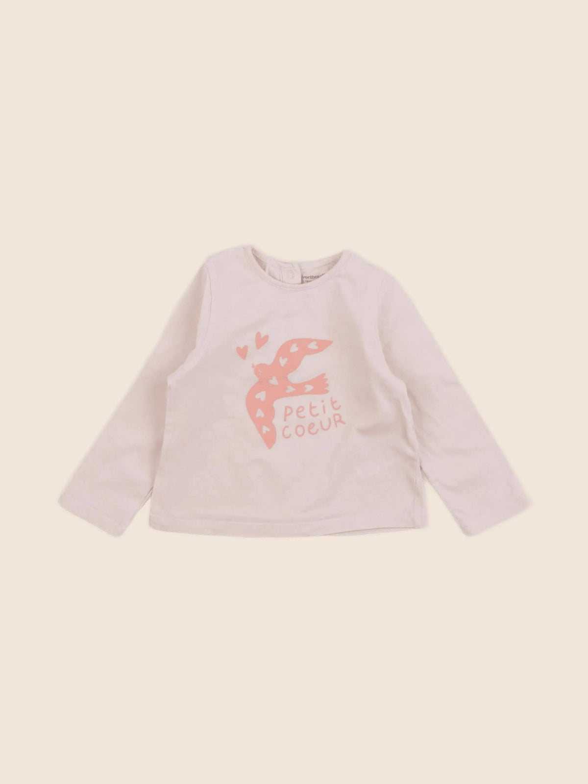 Vertbaudet - tee-shirt rose - 18 mois