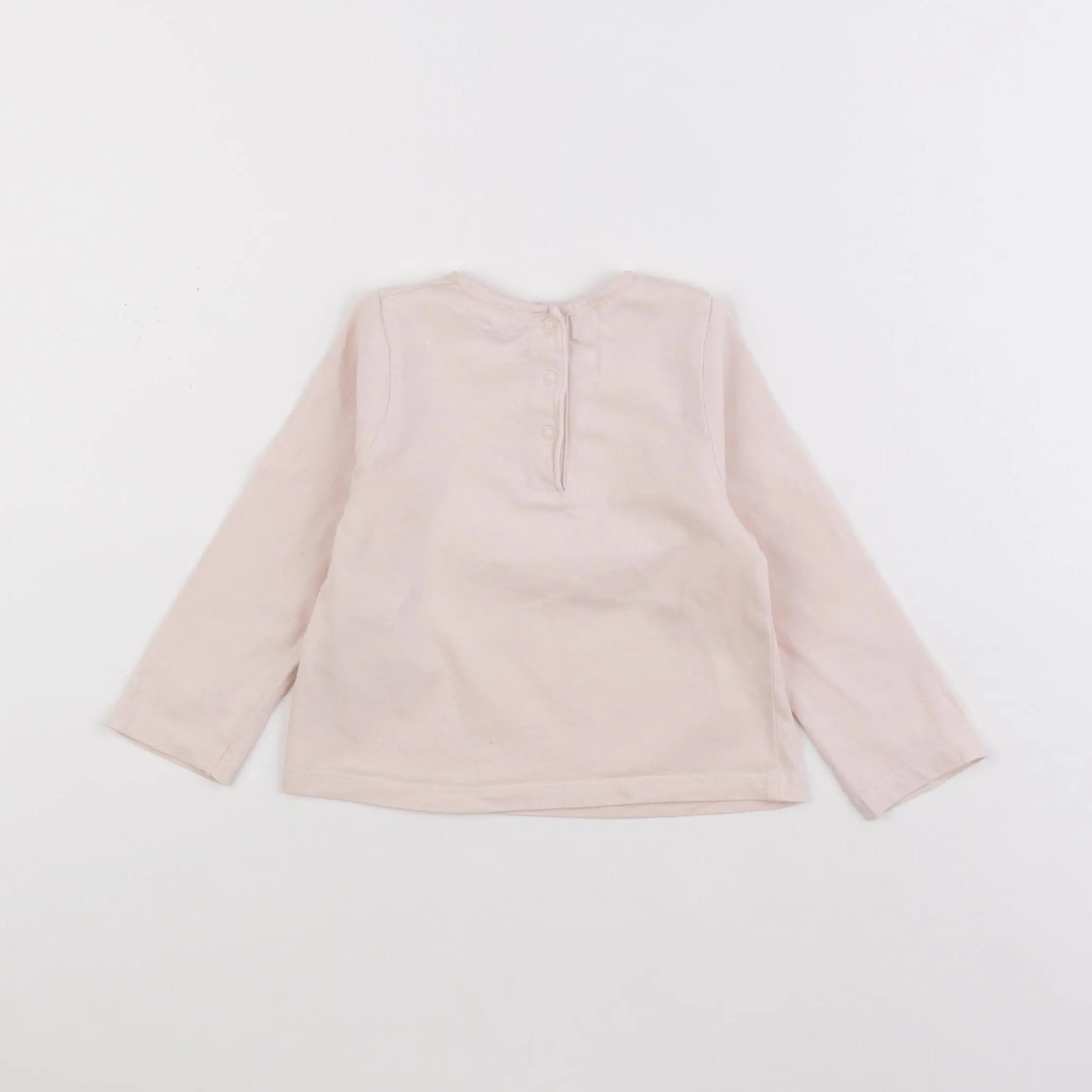 Vertbaudet - tee-shirt rose - 18 mois