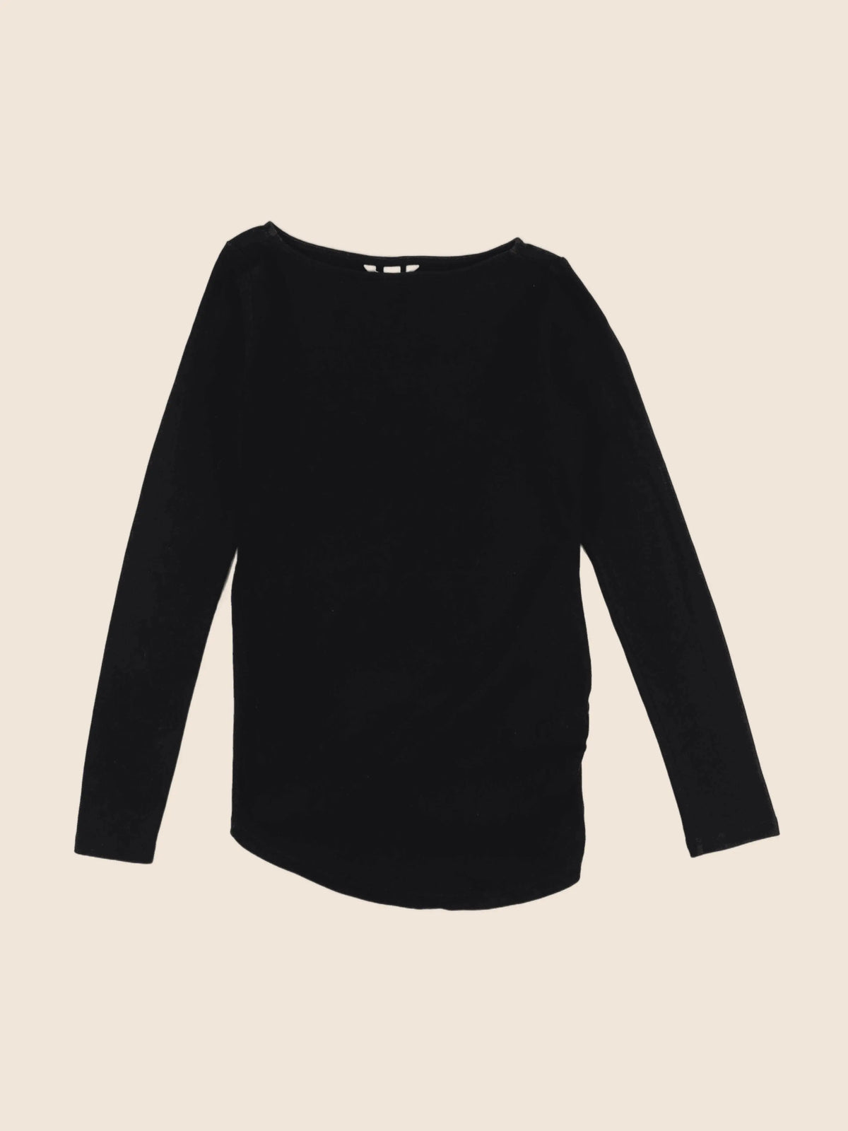 H&M - tee-shirt grossesse noir - xs