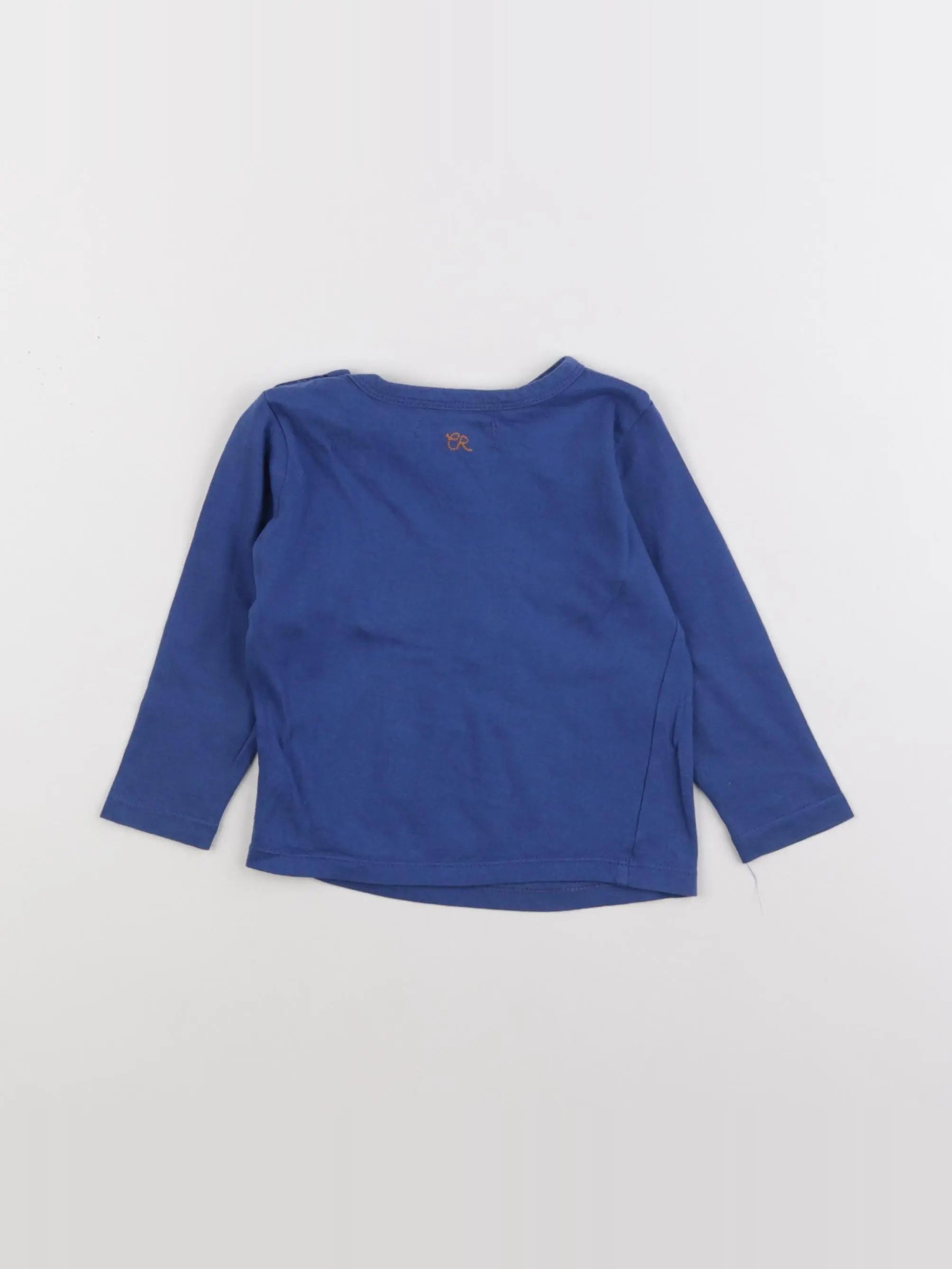 Cadet Rousselle - tee-shirt bleu - 12 mois