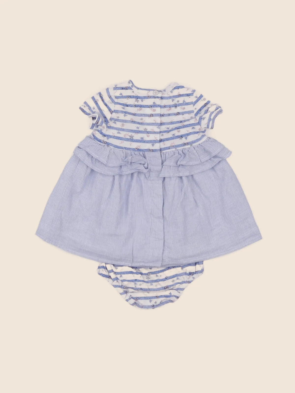 IKKS - robe bleu - 3 mois