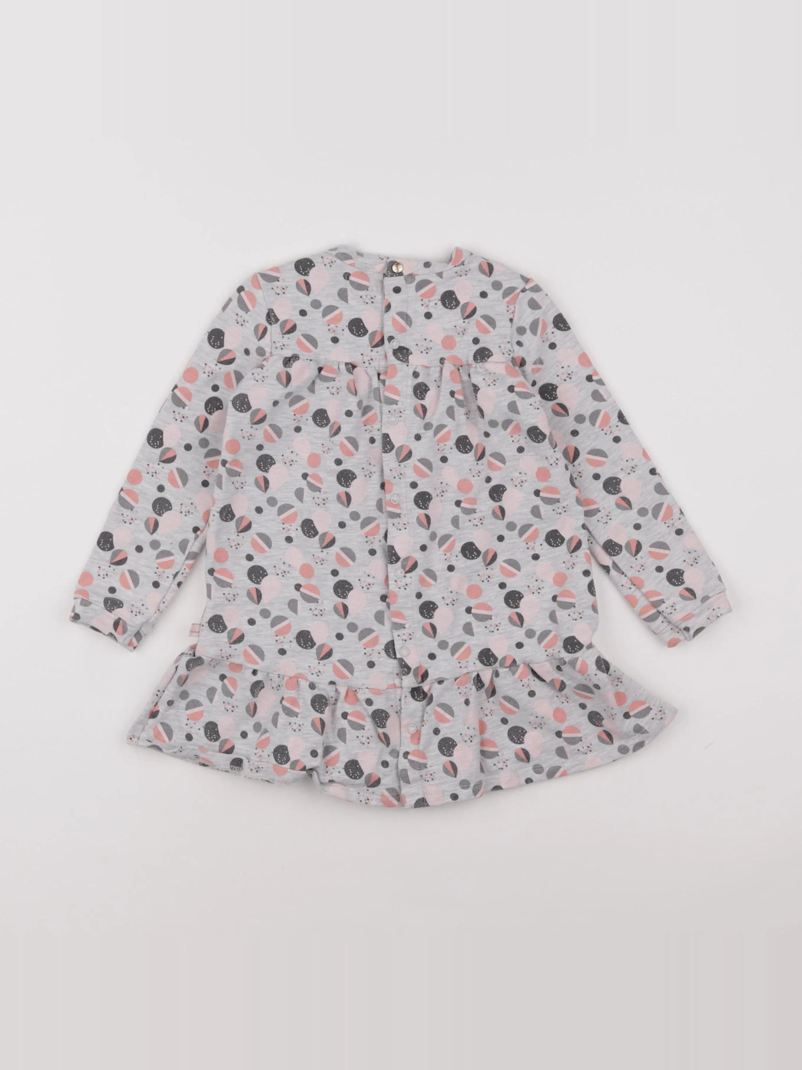 IKKS - robe gris - 3 ans
