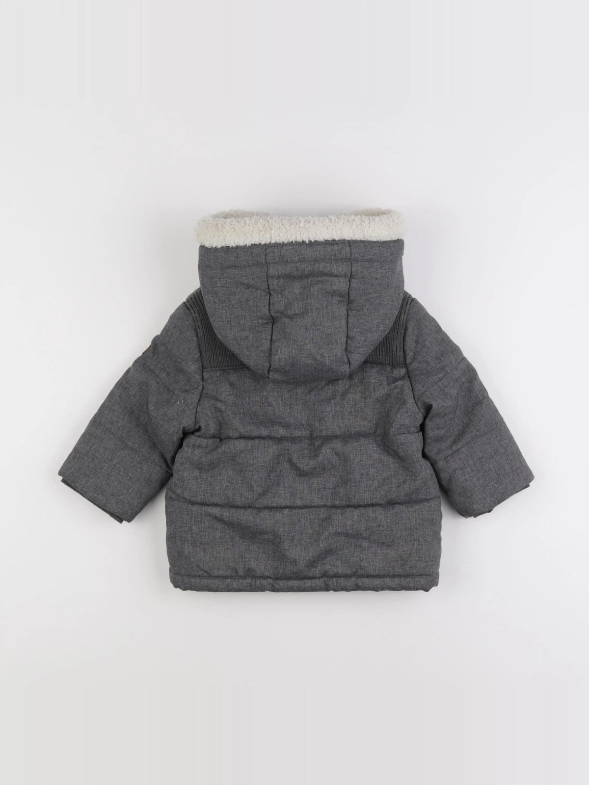 Natalys - parka gris - 18 mois