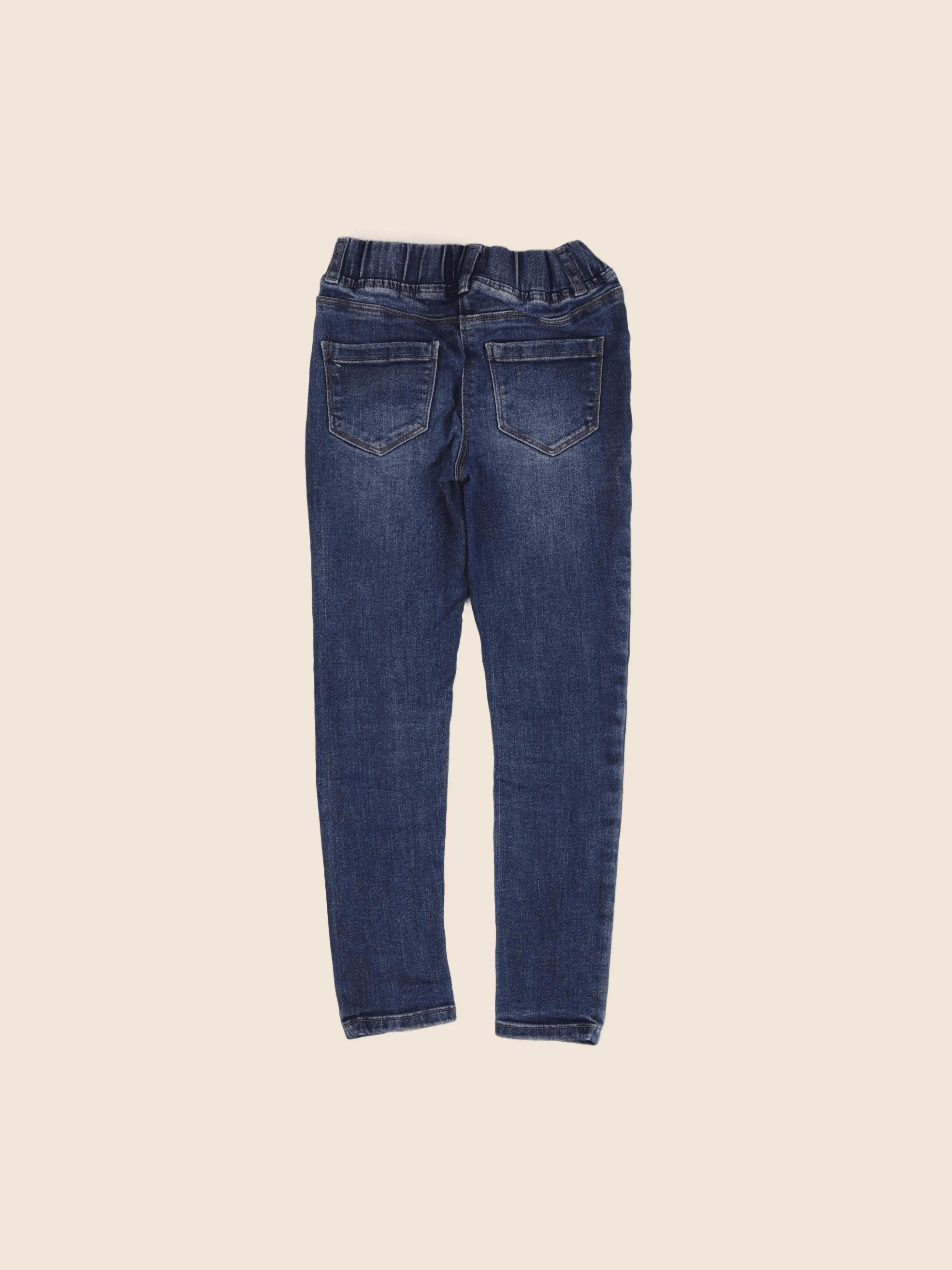 Vertbaudet - jegging bleu - 8 ans