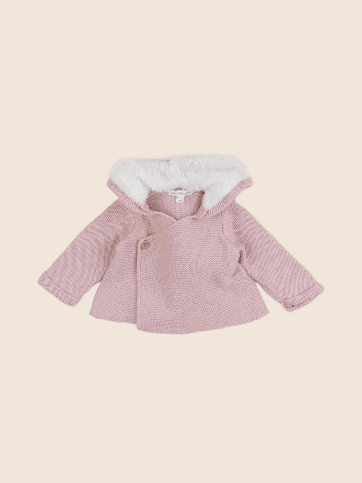 Vertbaudet - veste rose - 3 mois