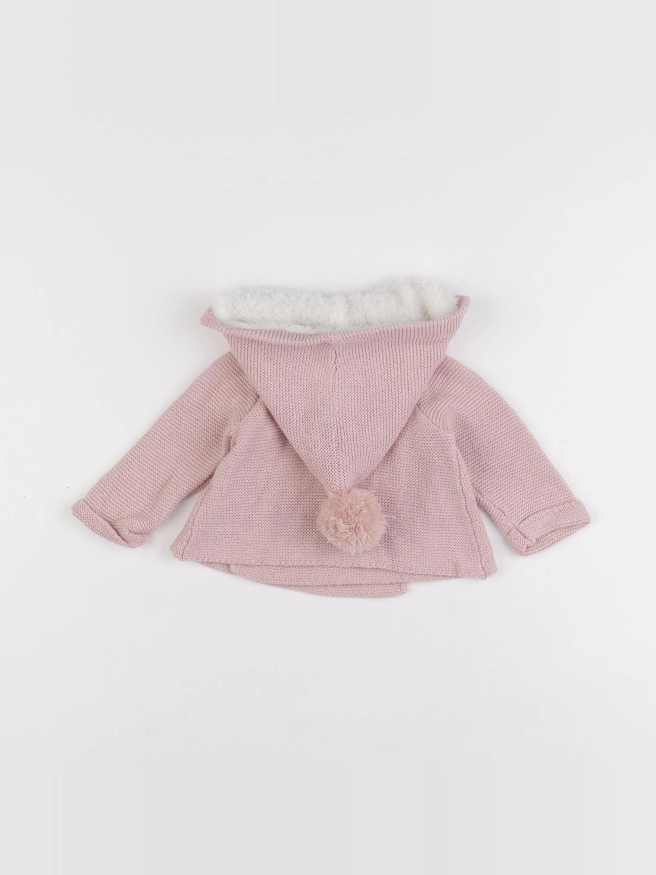 Vertbaudet - veste rose - 3 mois