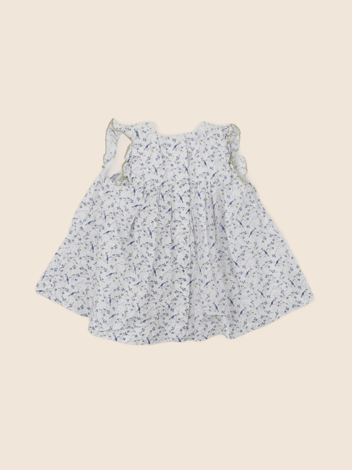 Petit Bateau - robe bleu - 6 mois