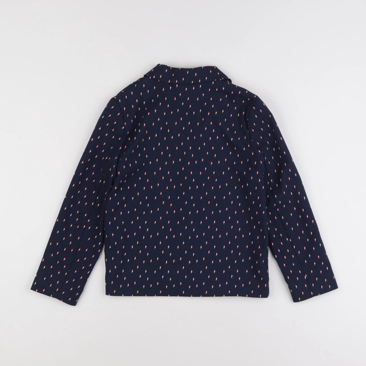 IKKS - veste bleu, rouge - 8 ans