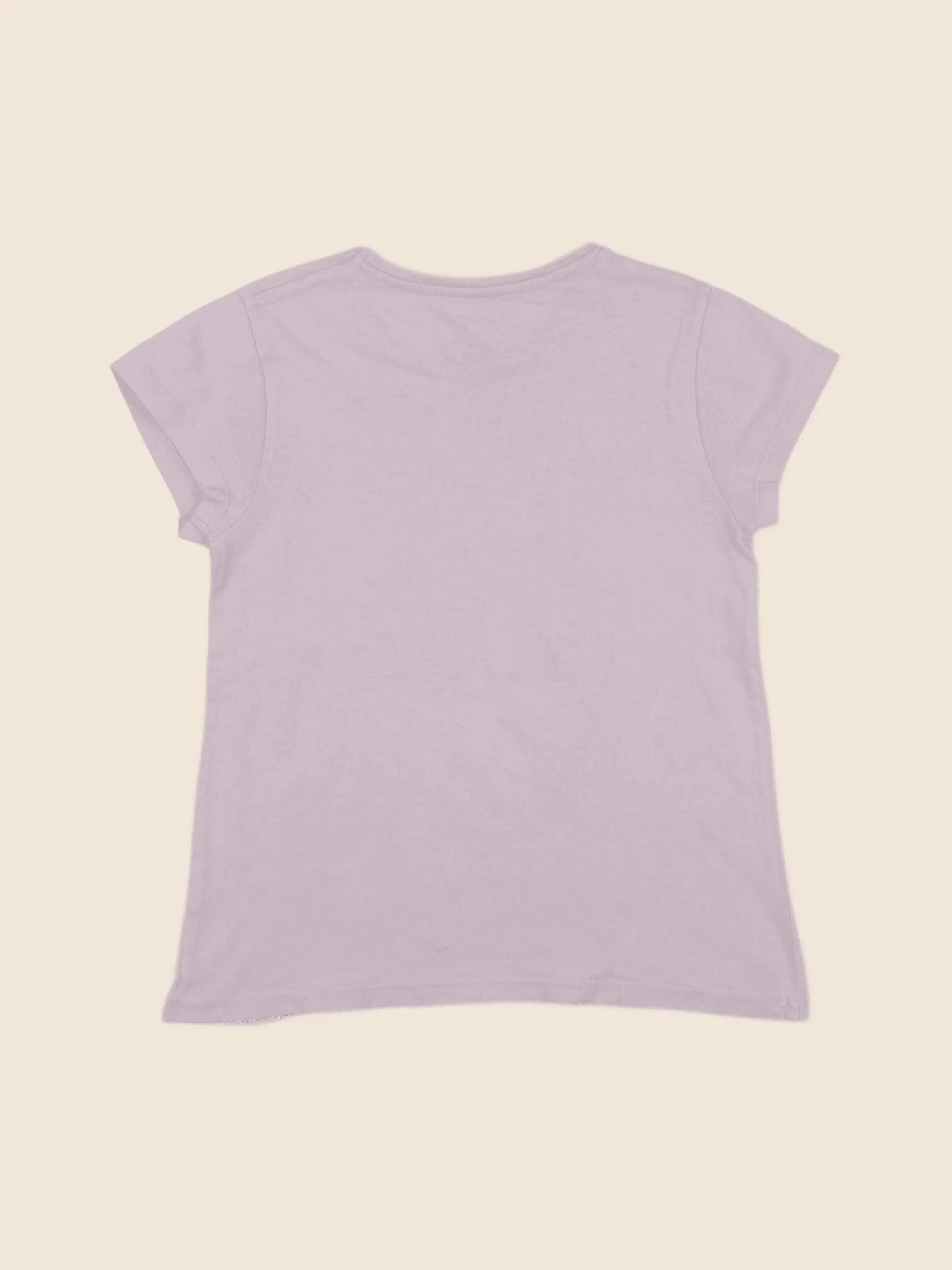 Vertbaudet - tee-shirt violet - 8 ans