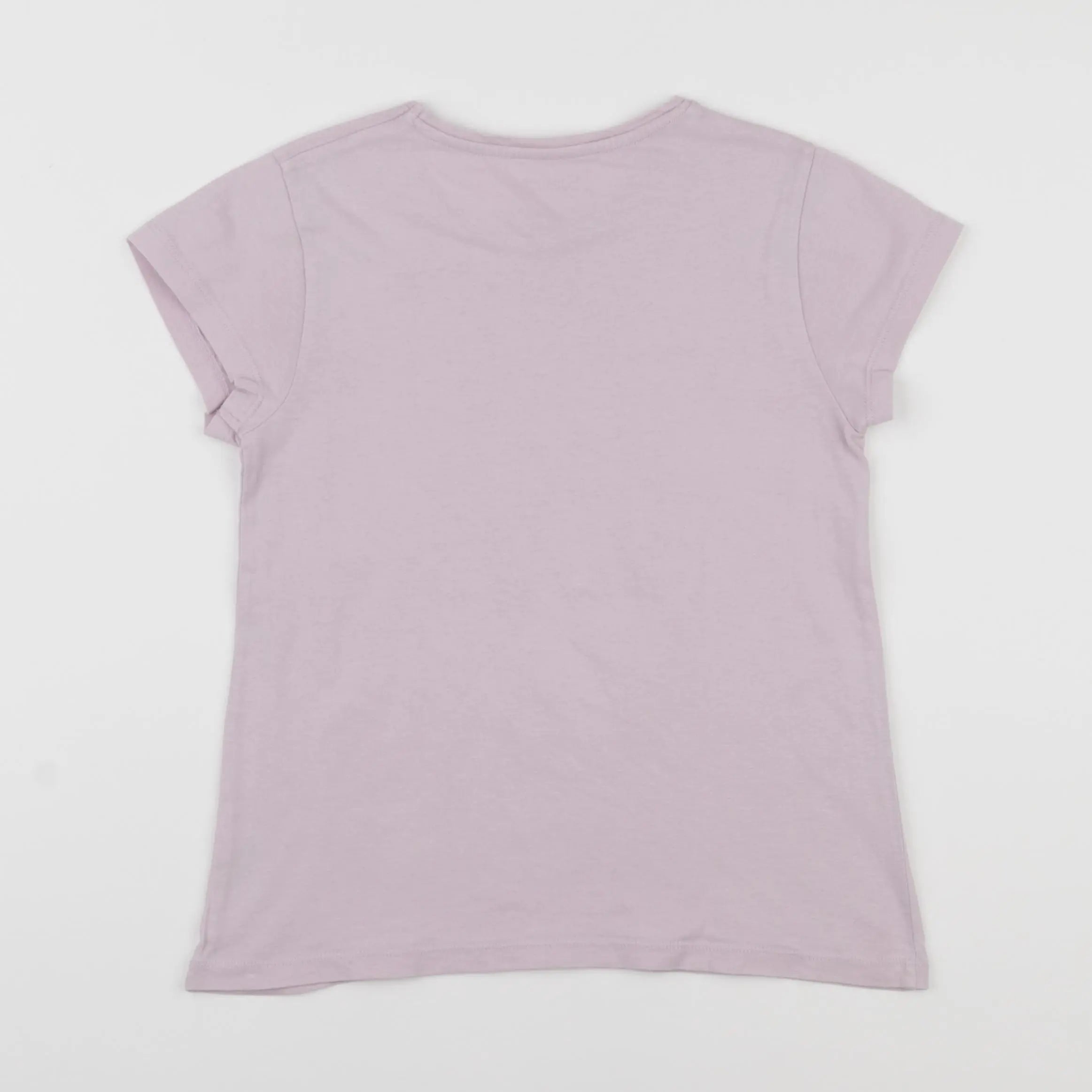 Vertbaudet - tee-shirt violet - 8 ans
