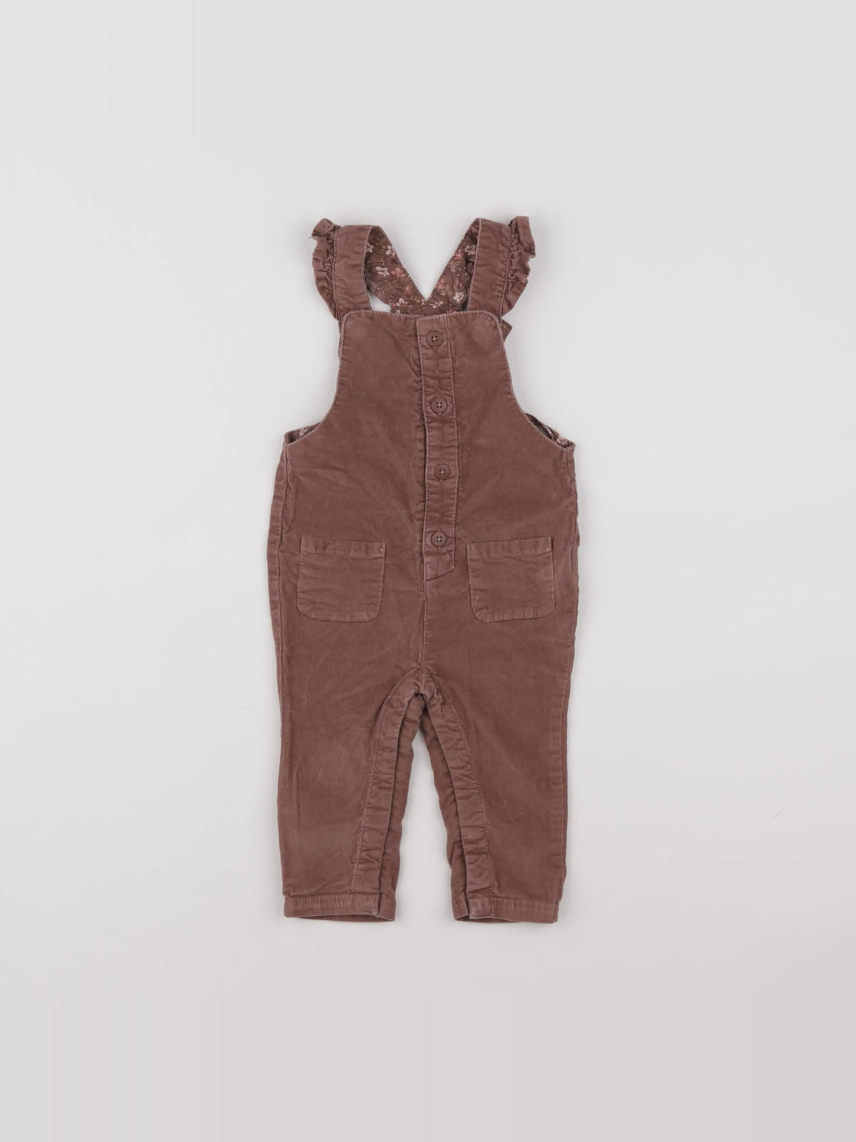 Tape à l'oeil - salopette marron - 12 mois