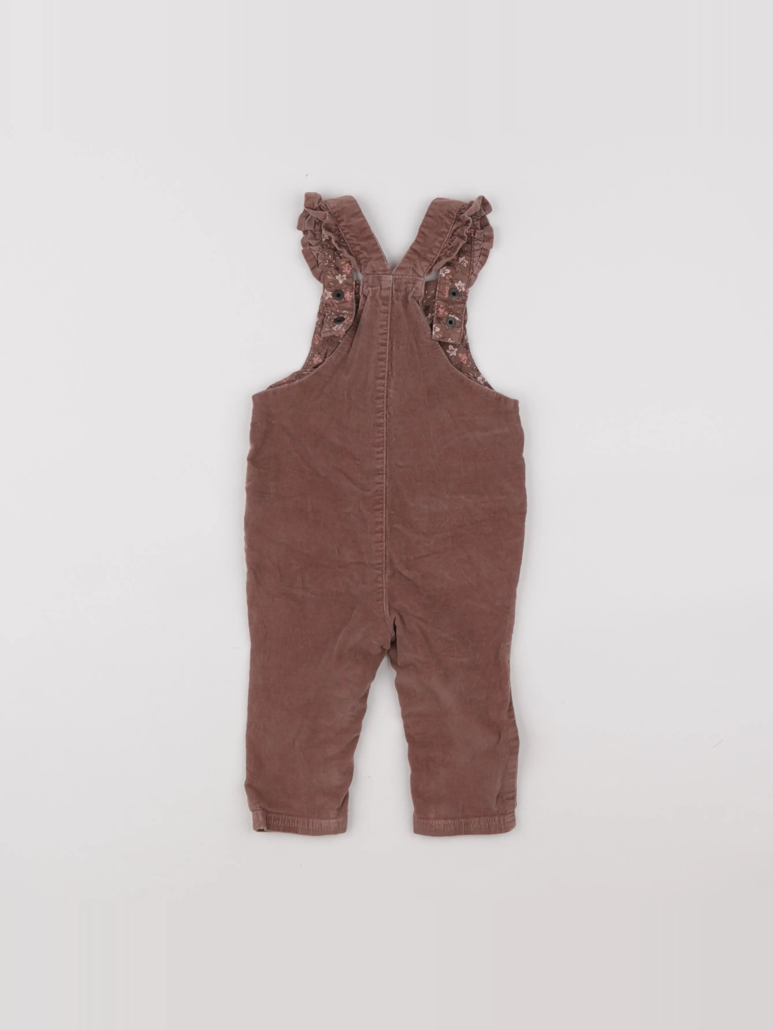 Tape à l'oeil - salopette marron - 12 mois