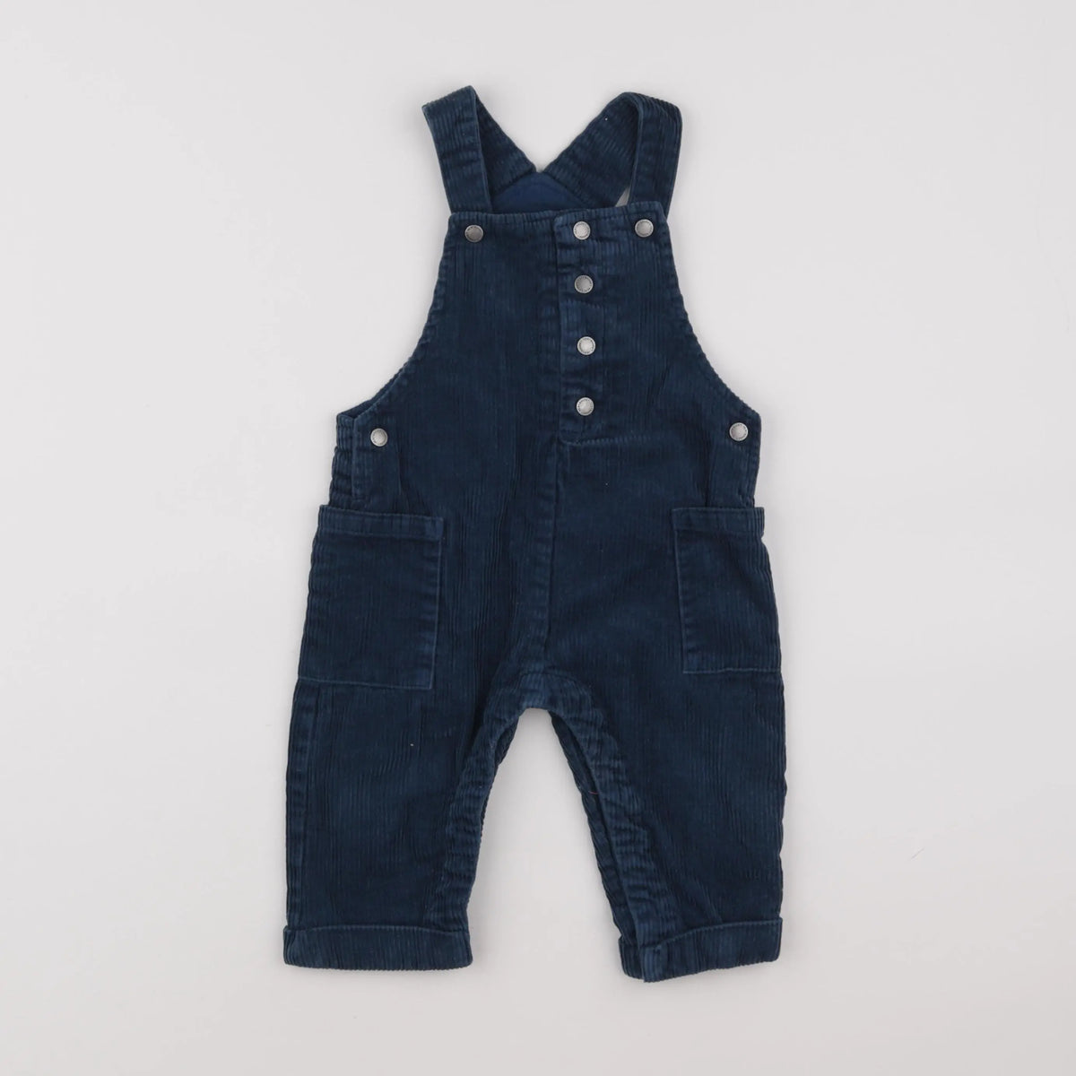 Vertbaudet - salopette bleu - 12 mois