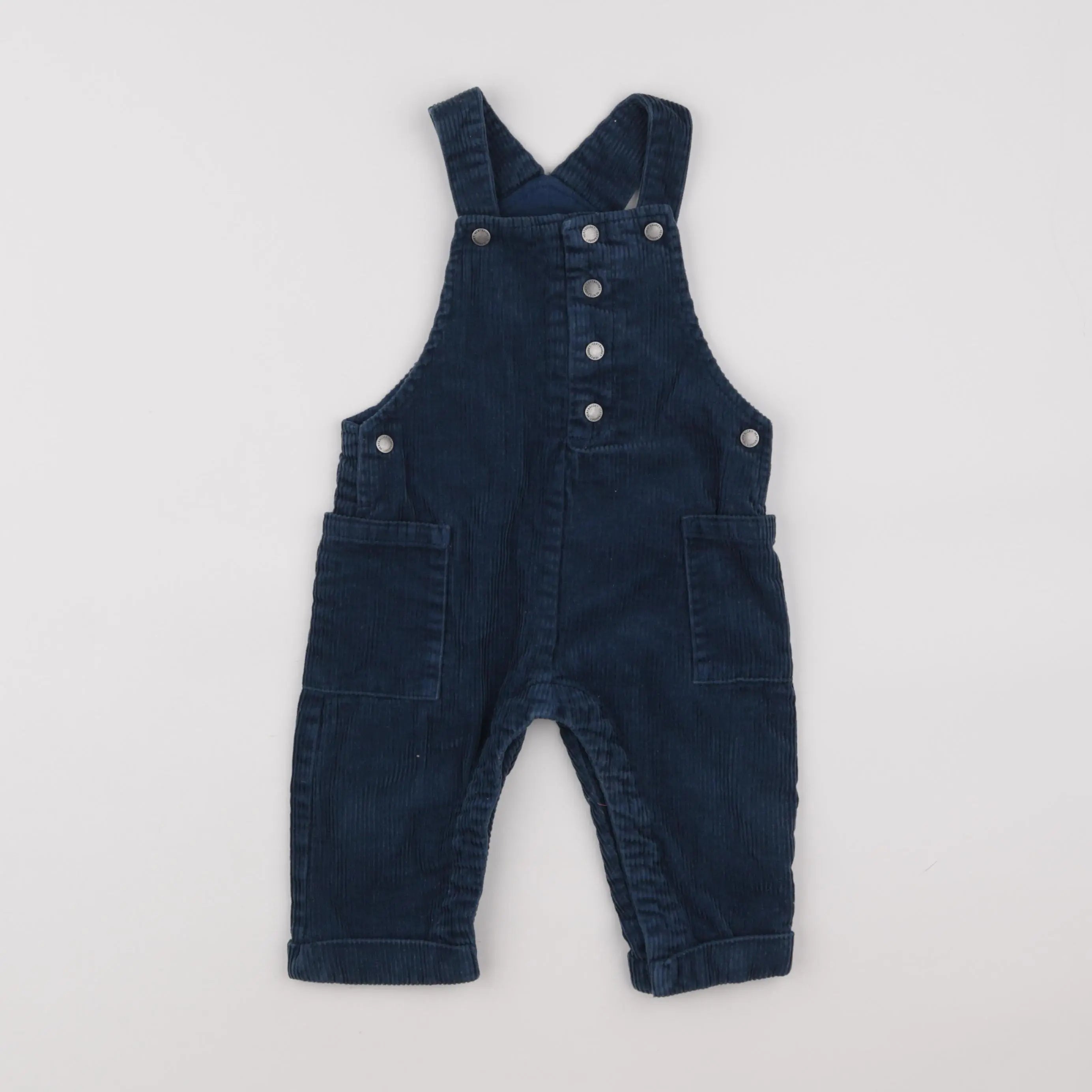 Vertbaudet - salopette bleu - 12 mois