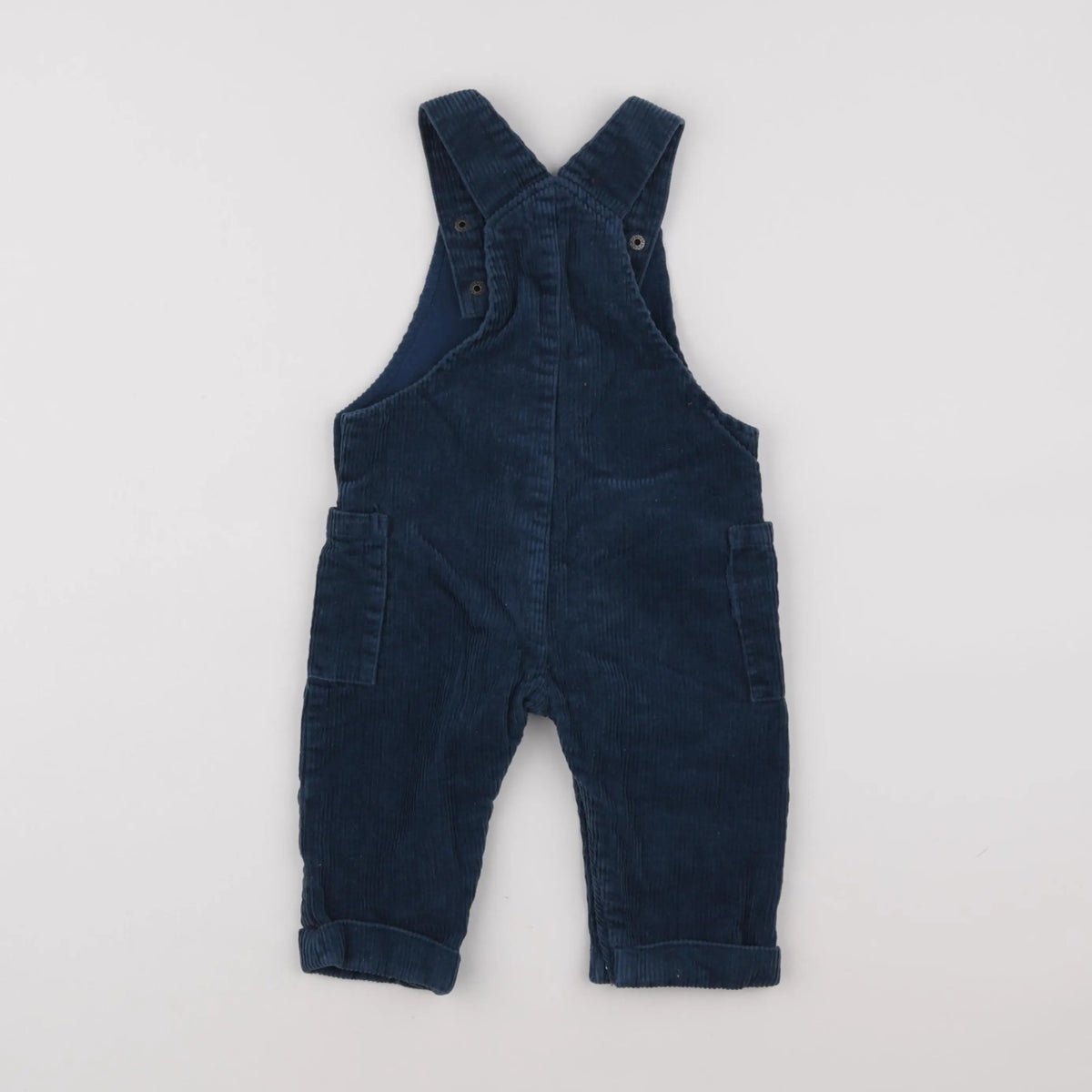 Vertbaudet - salopette bleu - 12 mois
