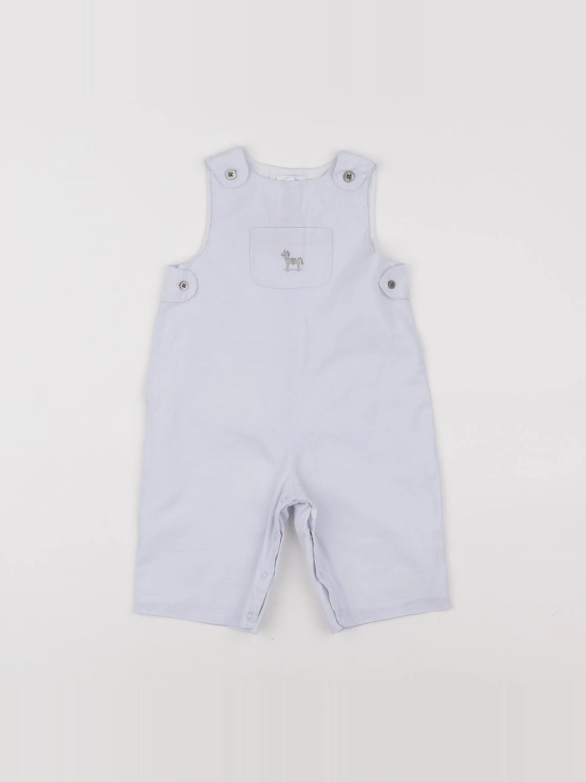 Jacadi - salopette bleu - 6 mois