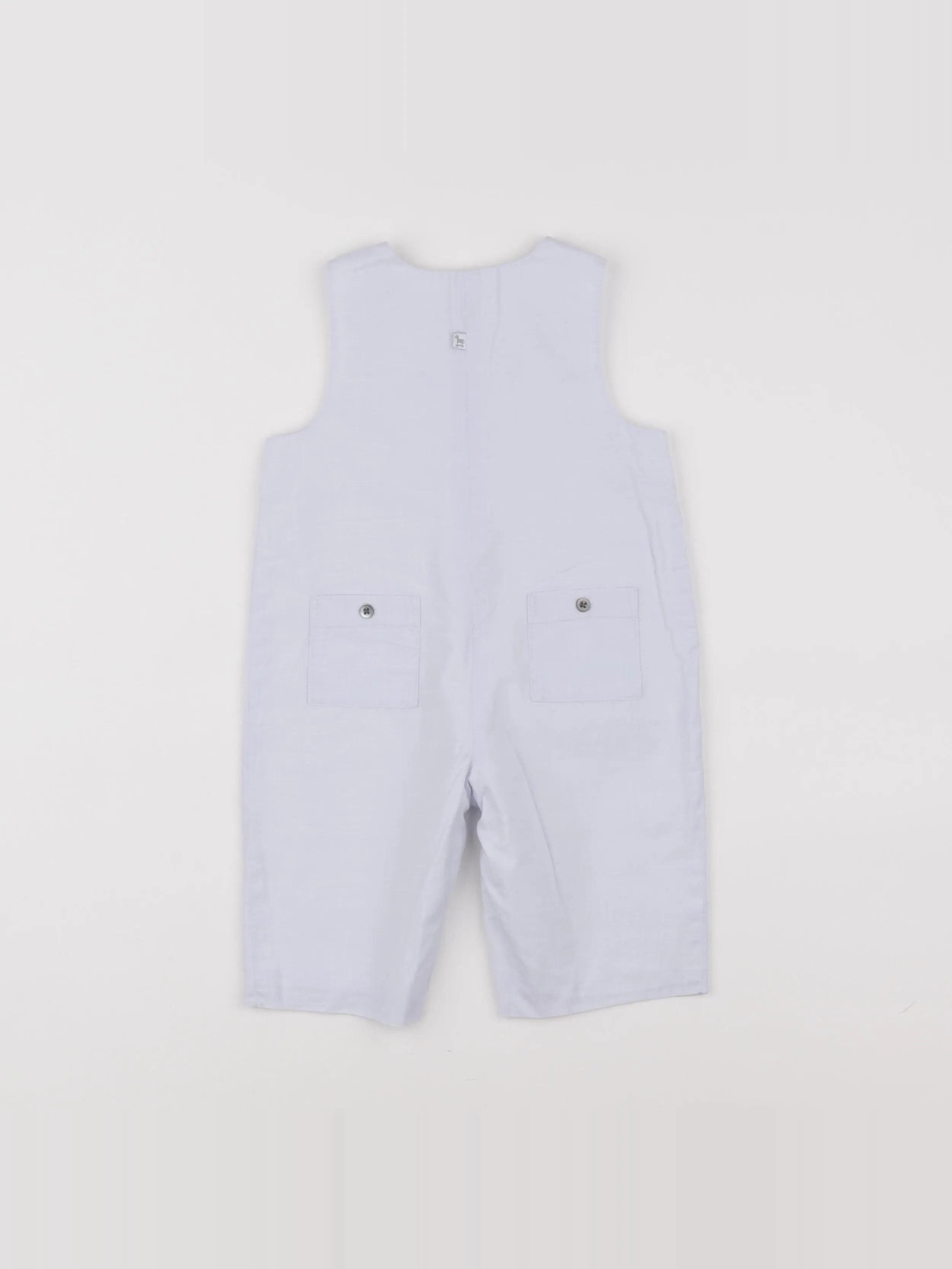 Jacadi - salopette bleu - 6 mois