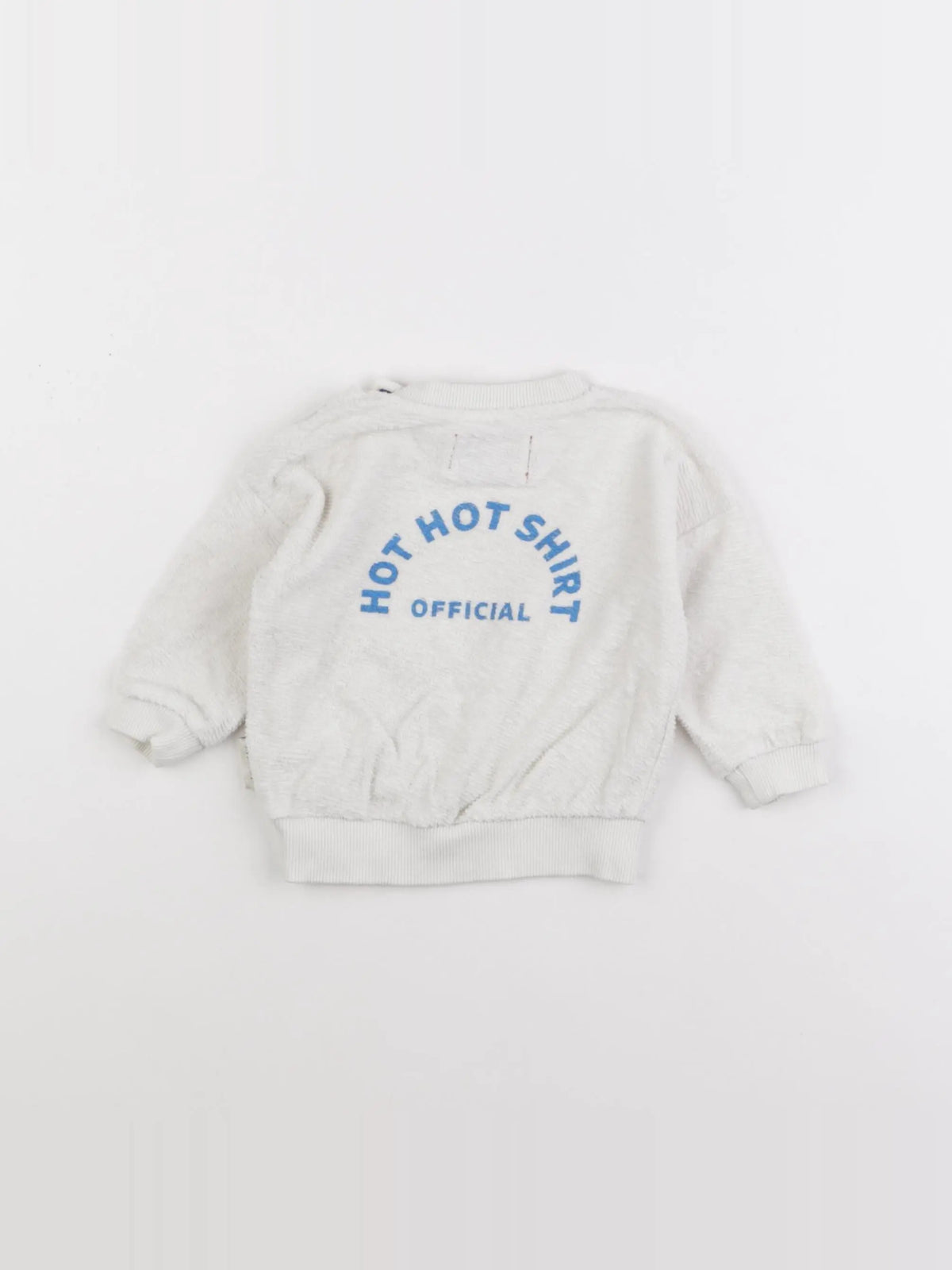 Piupiuchick - sweat blanc - 6 mois